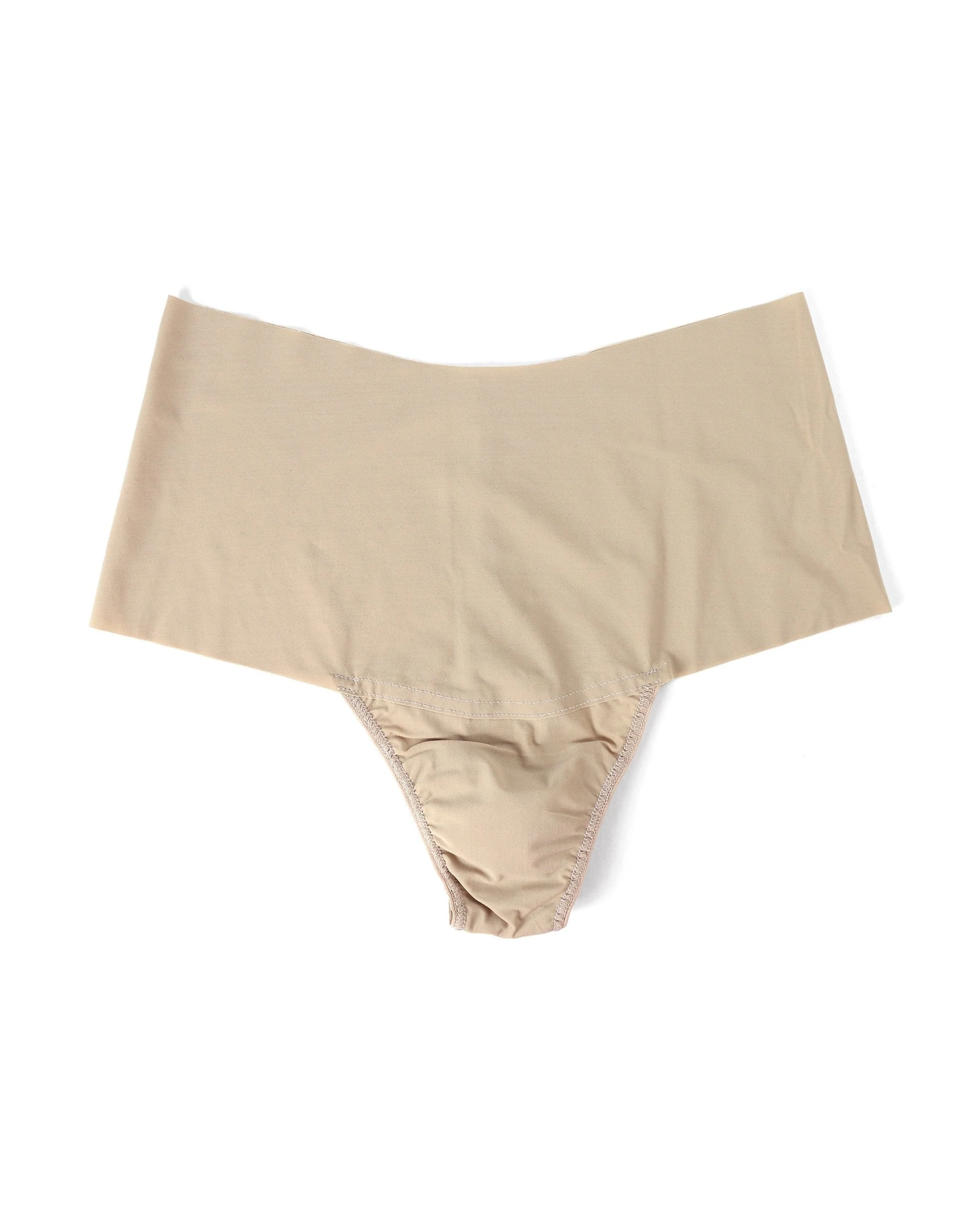 BreatheSoft High Rise Thong Taupe - Futureuc