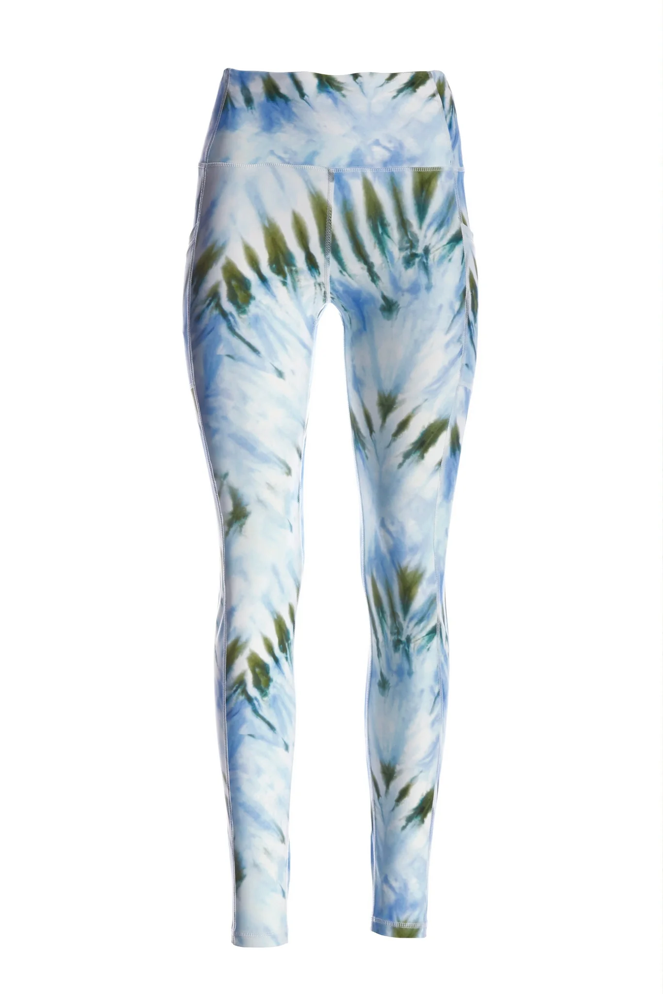 B Active Tie Dye Sport Legging Blue/Green Multi - Futureuc