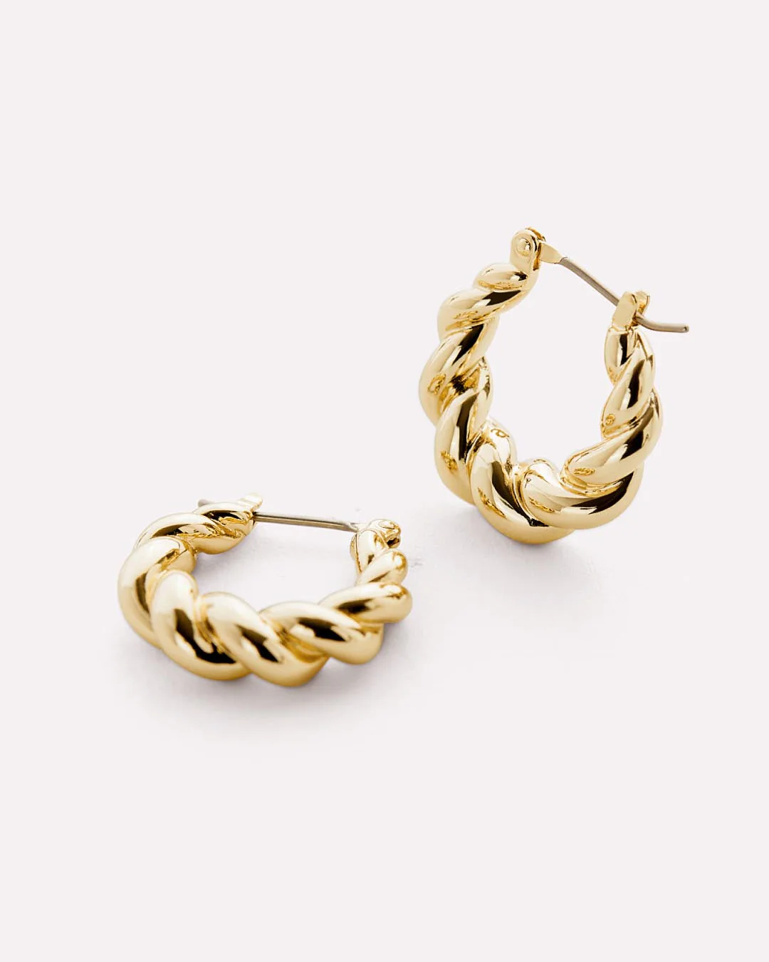 Twisted Hoop Earrings - Paris - Futureuc