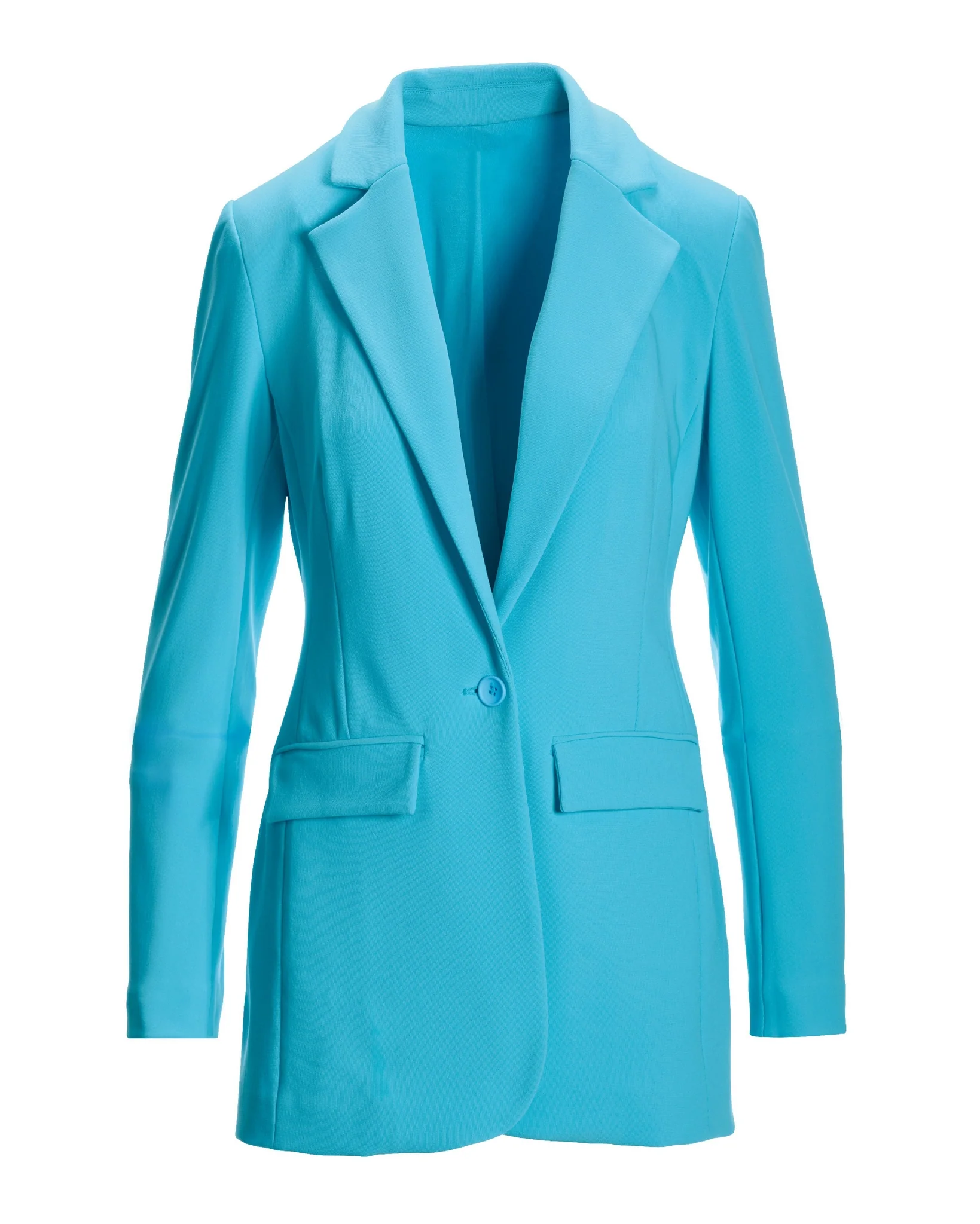 Beyond Travel Classic Boyfriend Blazer Blue Grotto - Futureuc