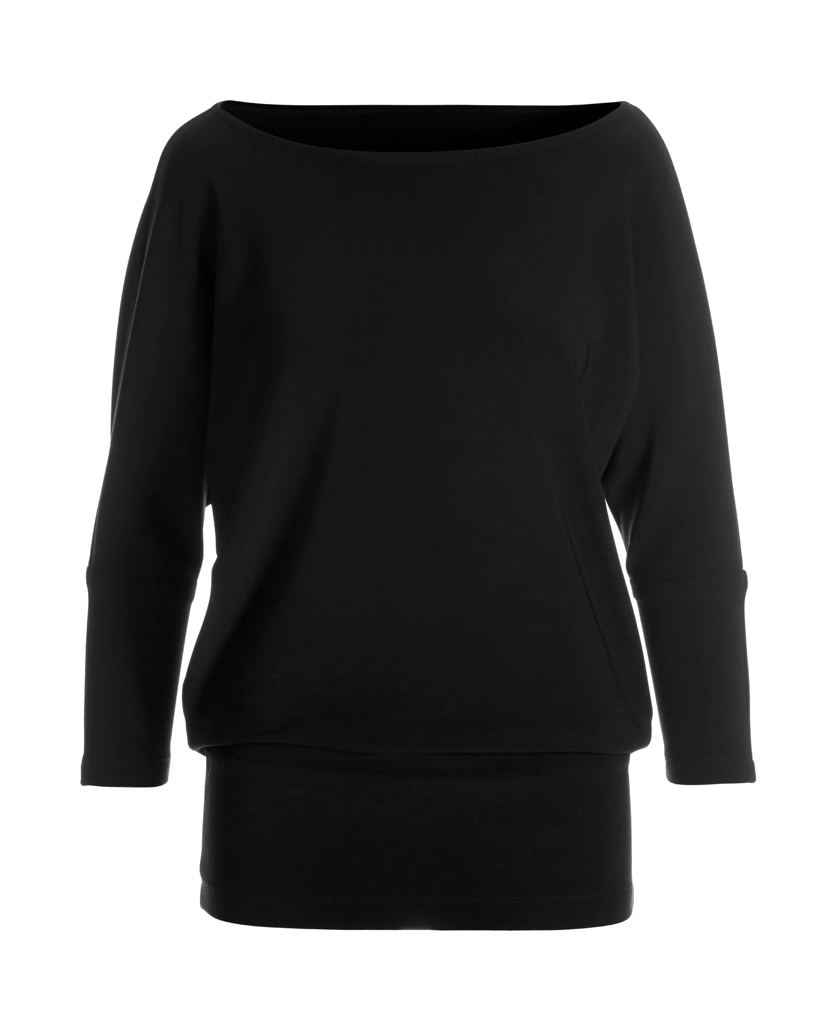 Beyond Travel Slouchy Top Jet Black - Futureuc