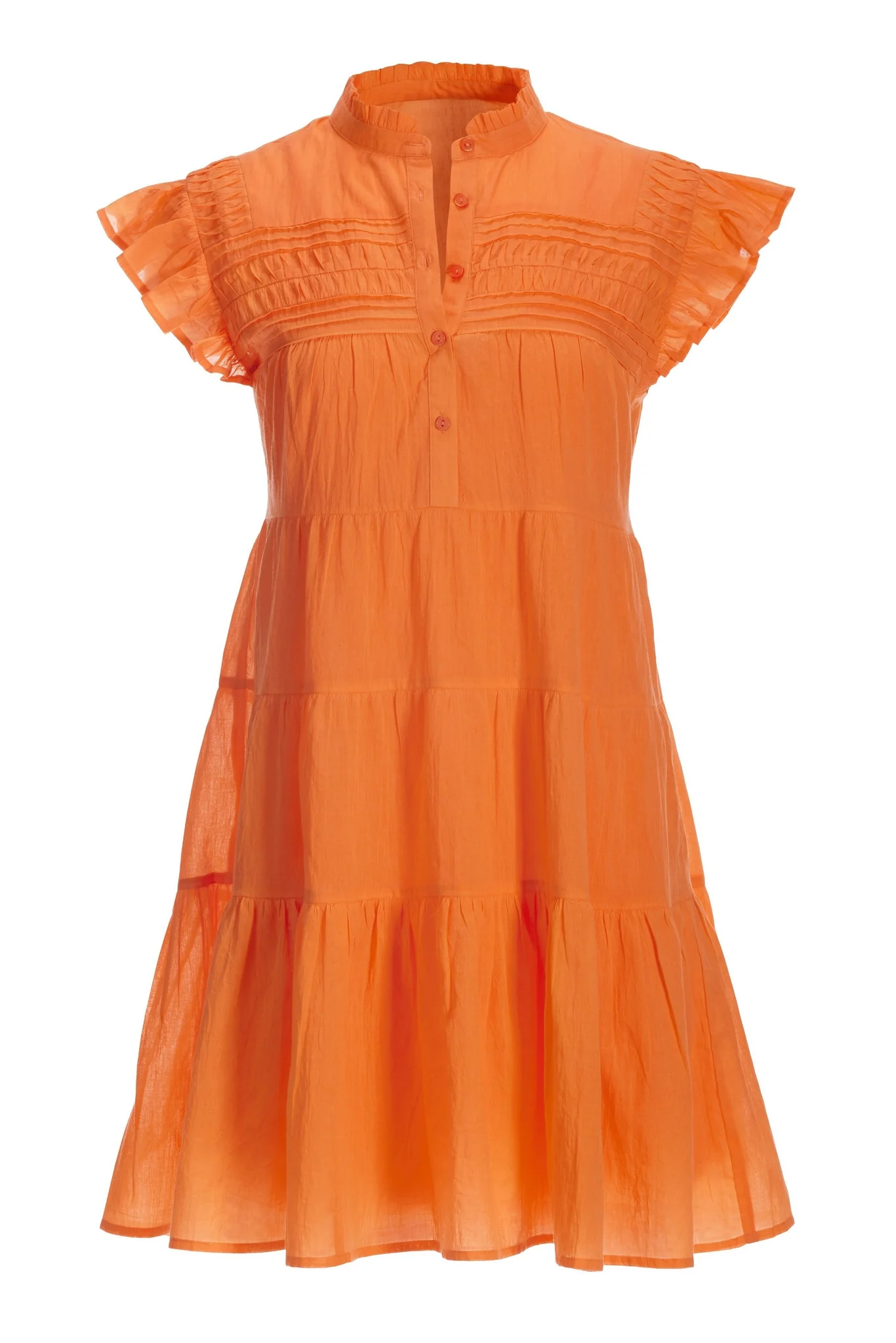 Tiered Shift Dress Nectarine - Futureuc