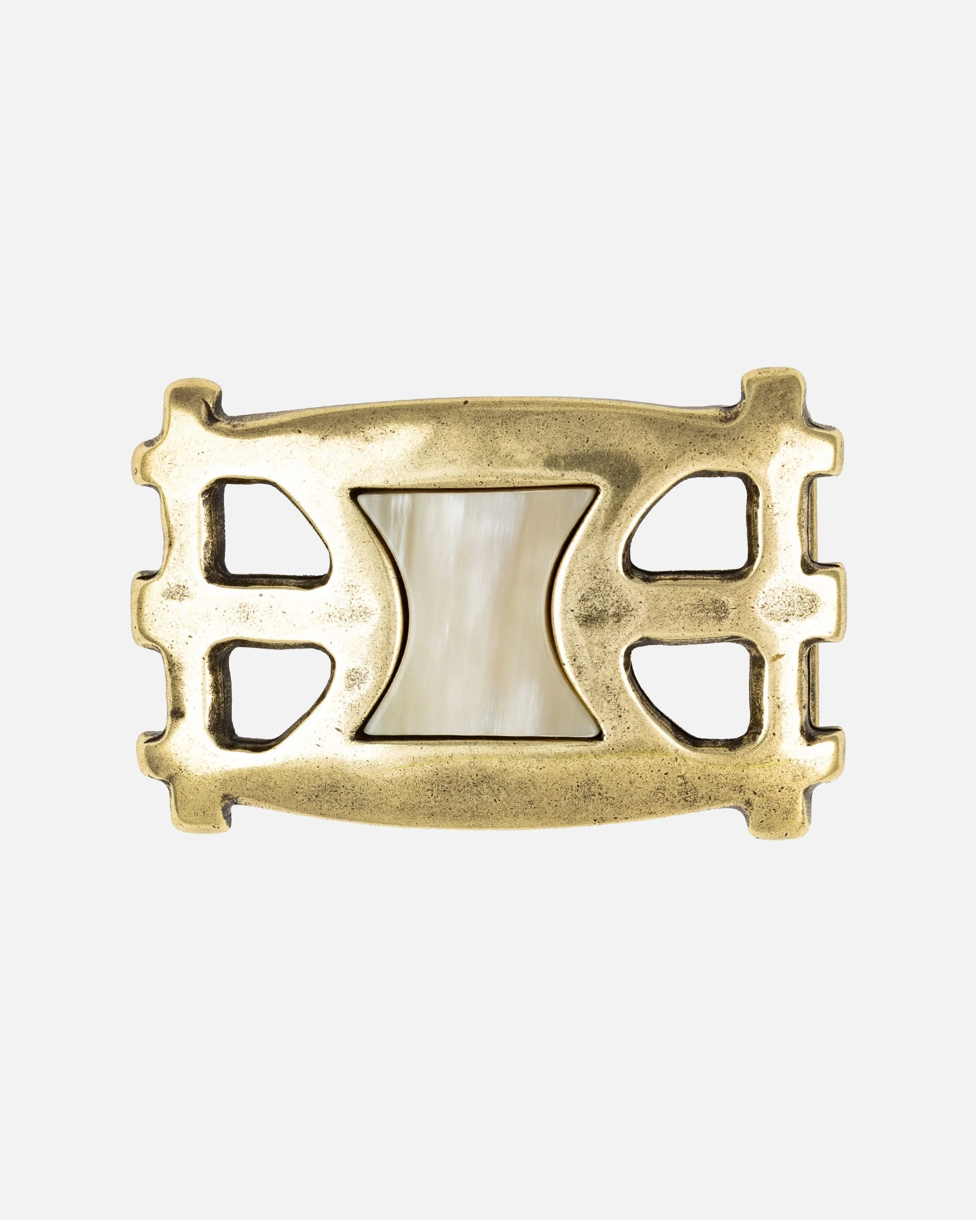 Bologna | Belt Buckle Shiny Gold - Futureuc