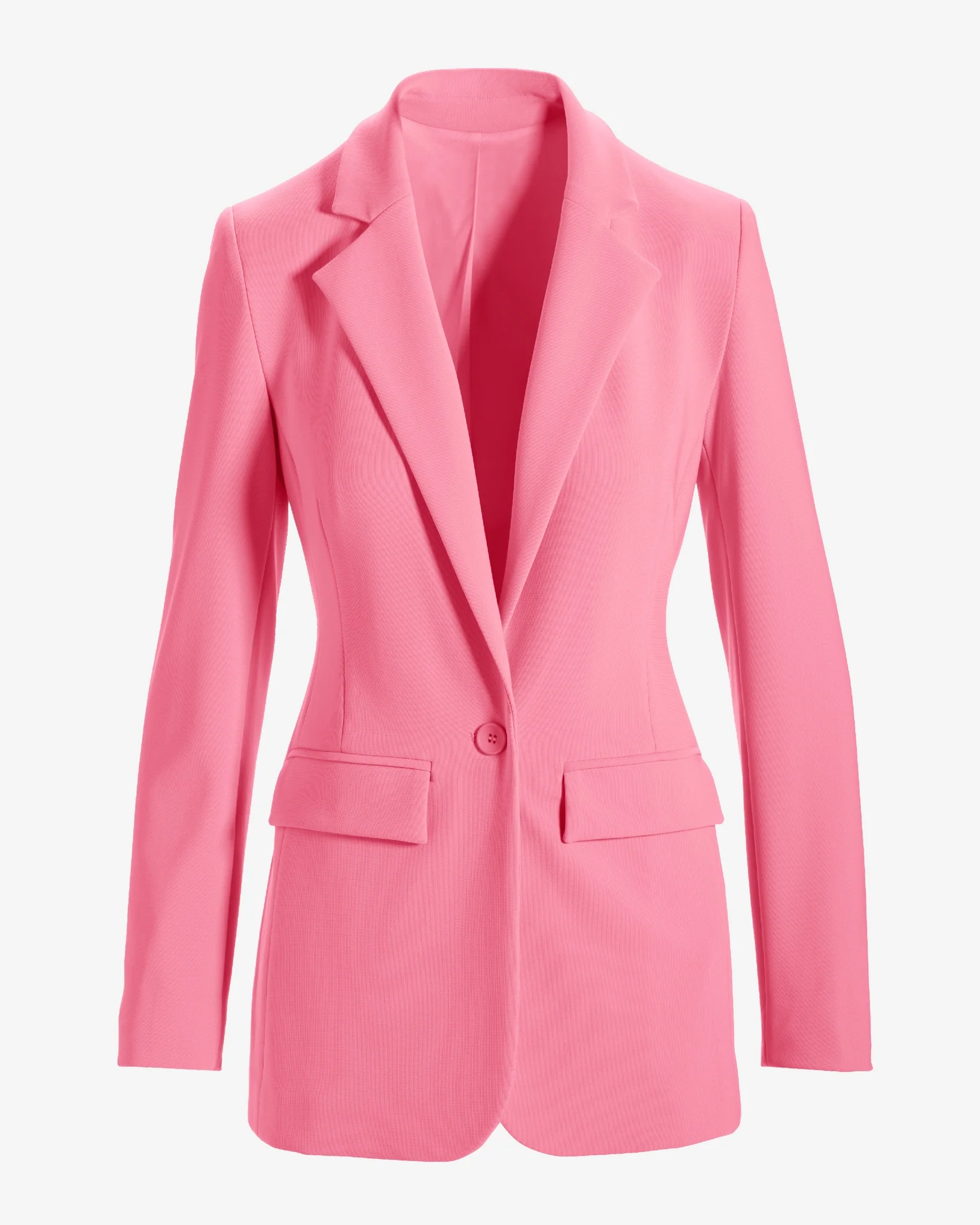Beyond Travel Classic Boyfriend Blazer Sachet Pink - Futureuc