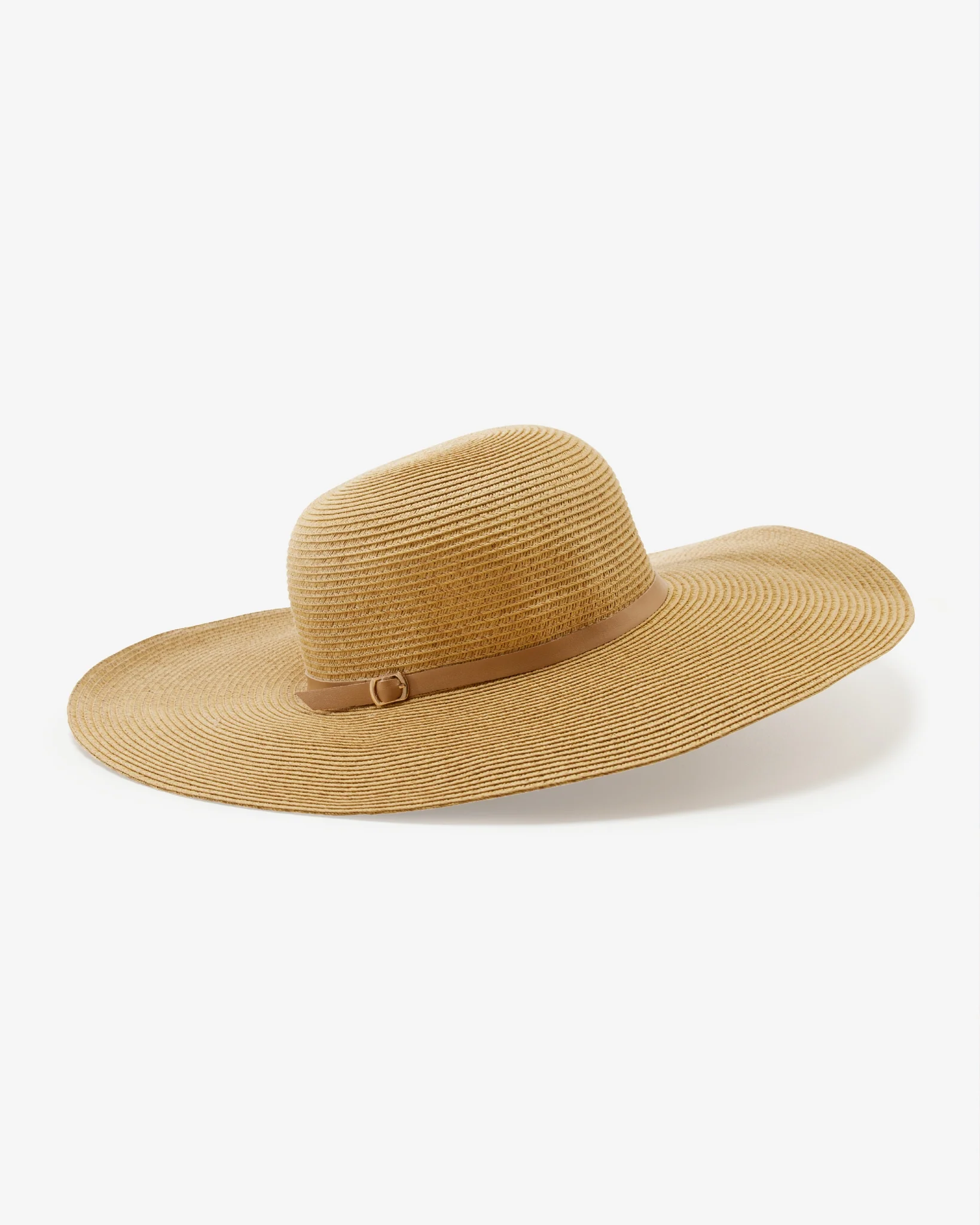 Wide Brim Floppy Hat Natural - Futureuc