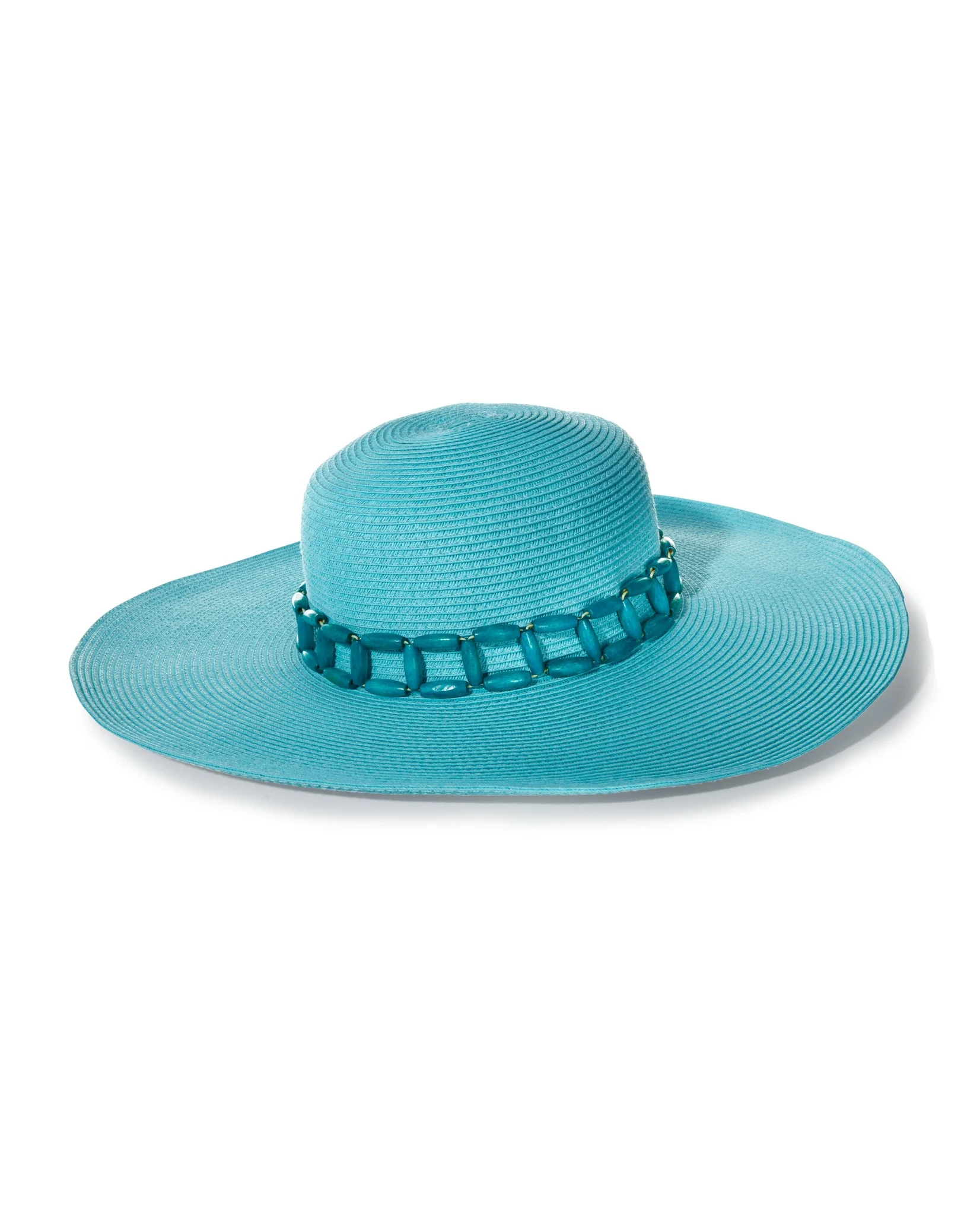 Wide Brim Gem Hat Turquoise - Futureuc