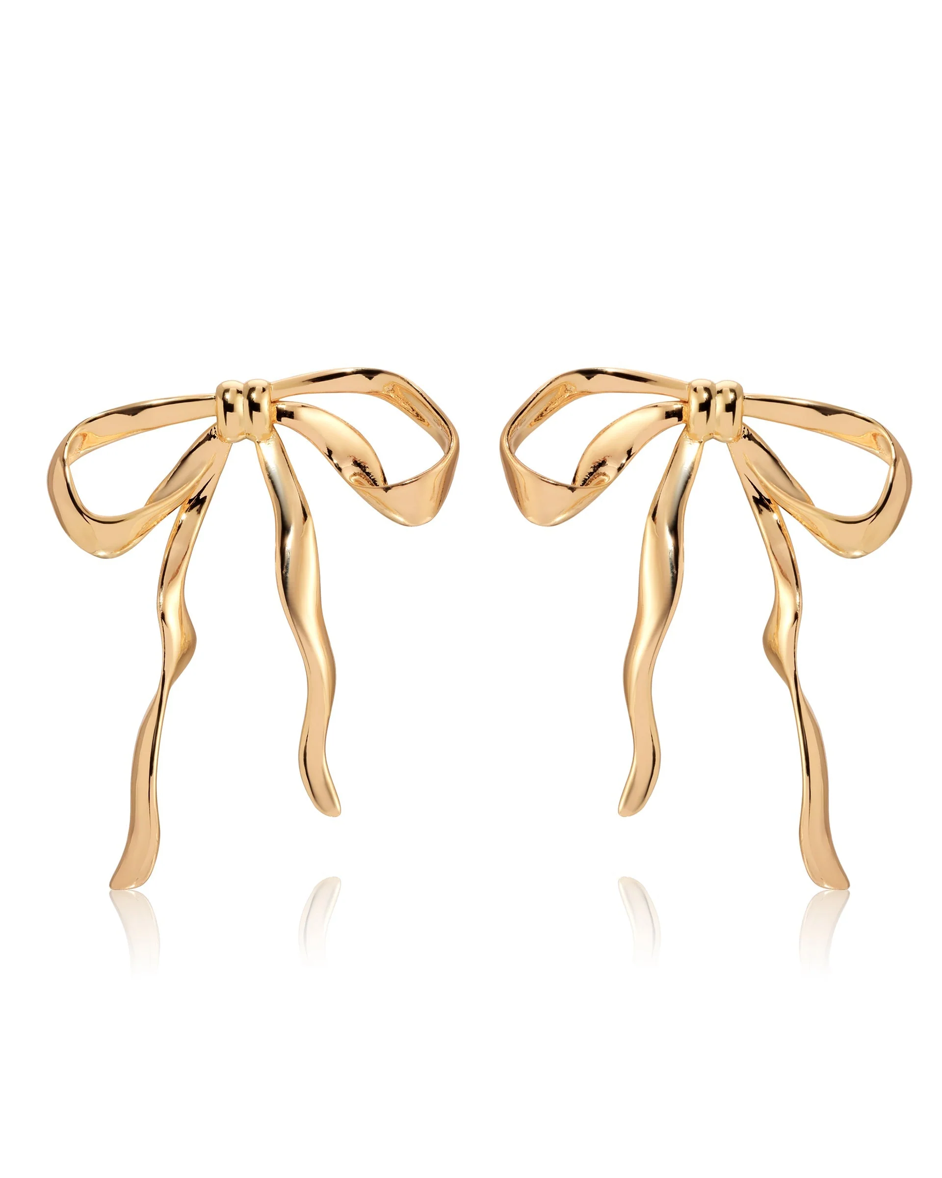 Bow Organica Earrings - Futureuc