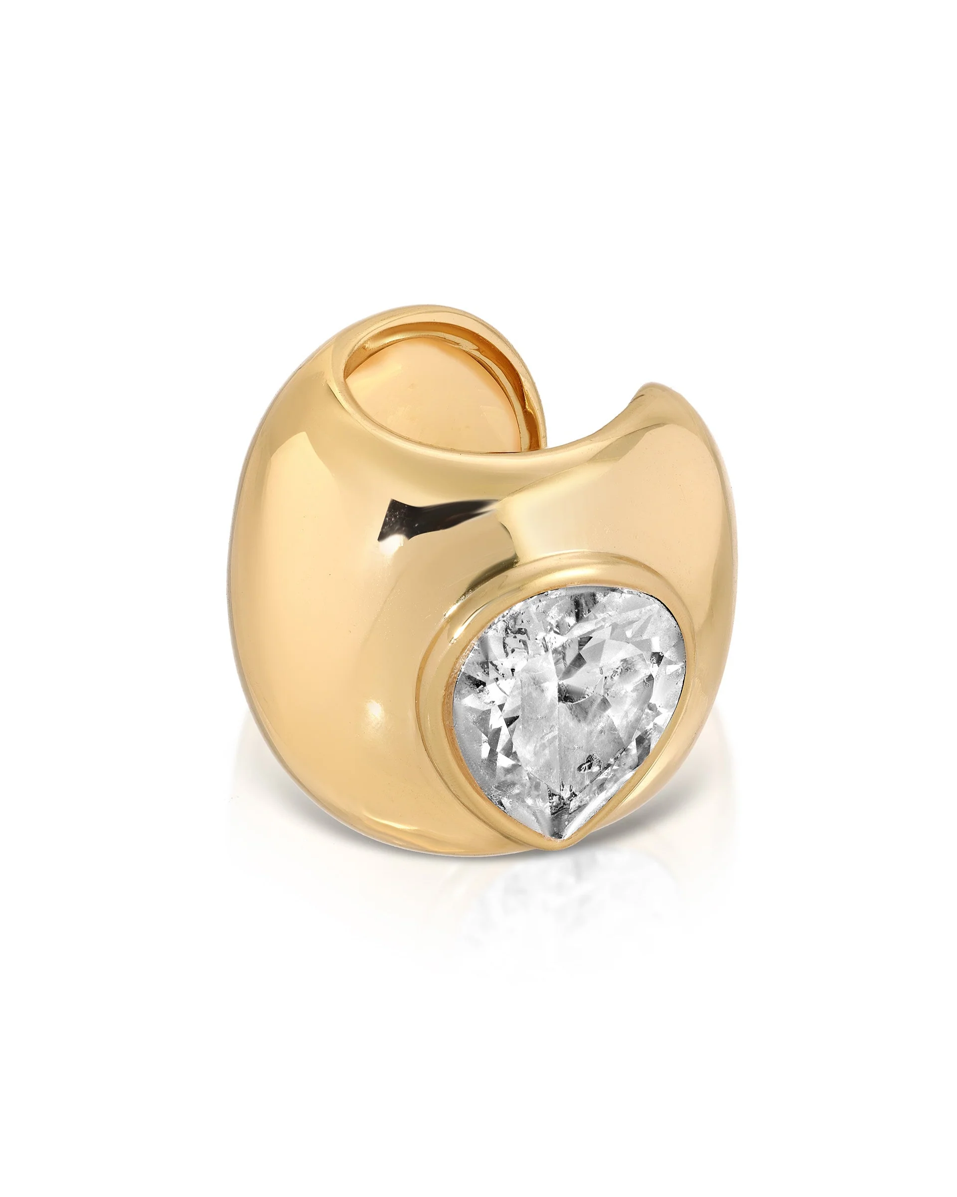 Bold Crystal Ear Cuff - Futureuc