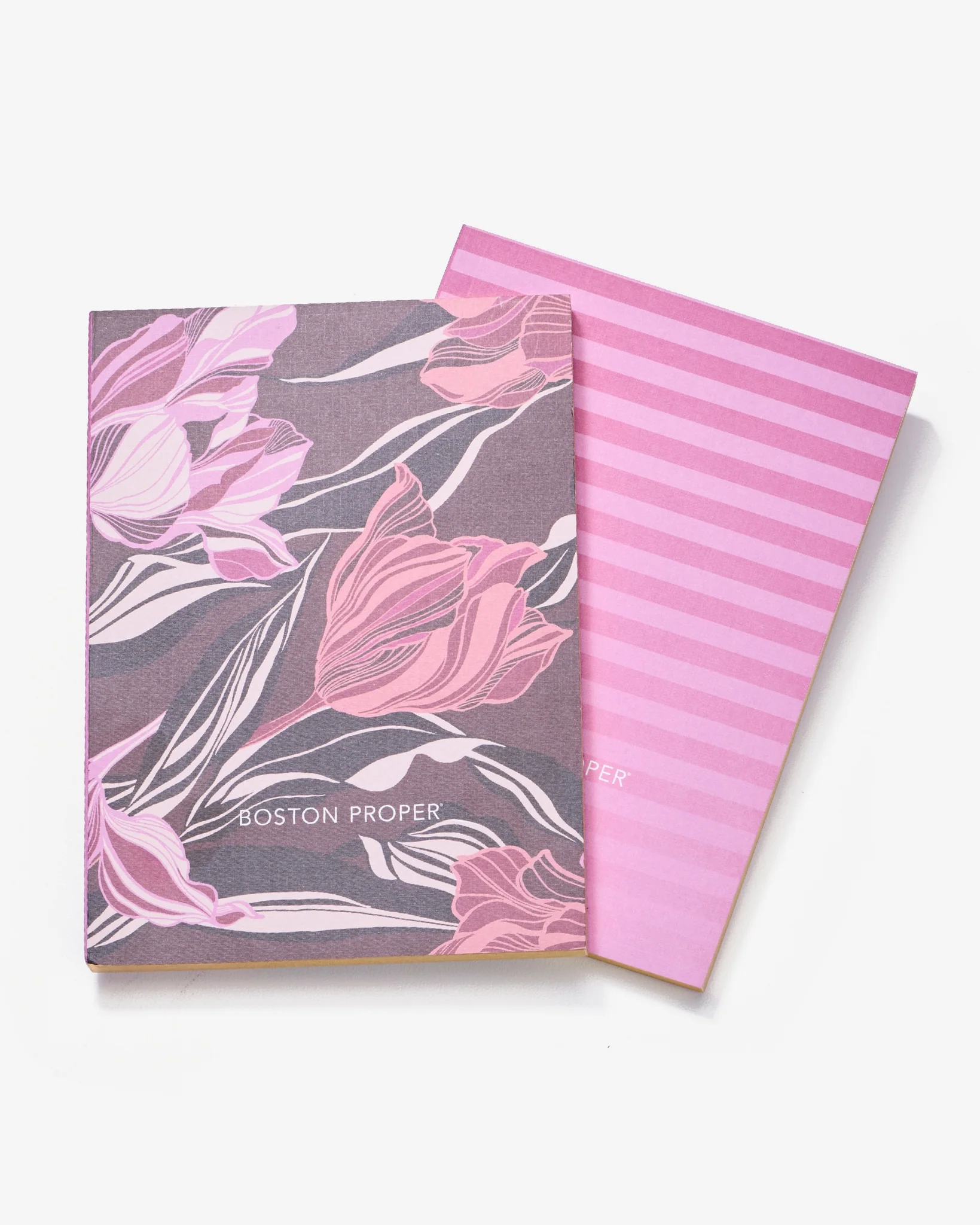 Boston Proper Printed Journal Set Maroon - Futureuc