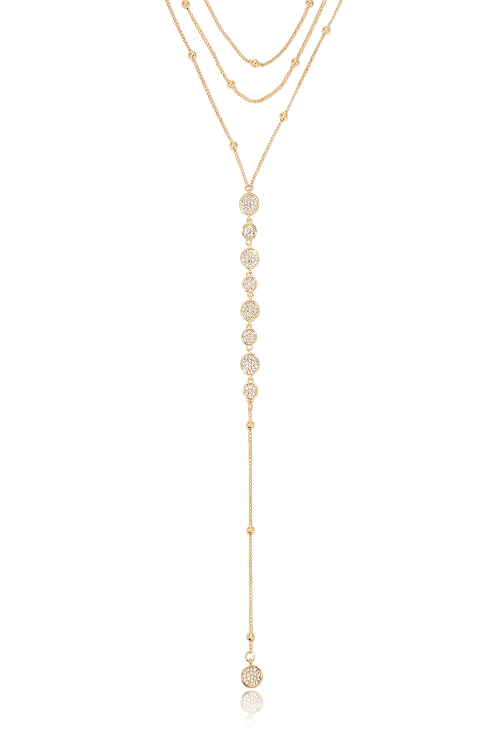 Bali Dreams Crystal Lariat Necklace - Futureuc
