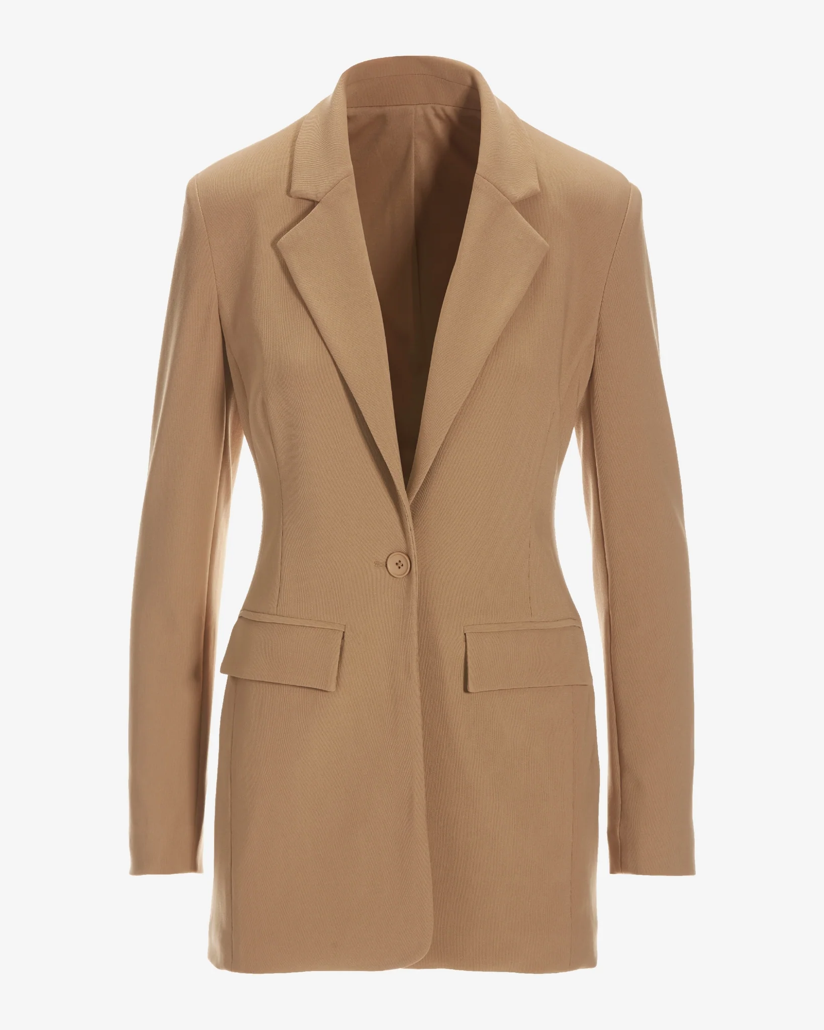 Beyond Travel Classic Boyfriend Blazer Camel - Futureuc
