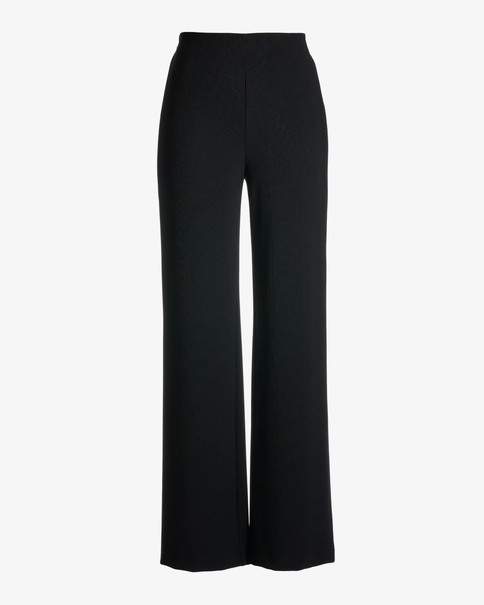 Beyond Travel High Rise Palazzo Pant Jet Black - Futureuc