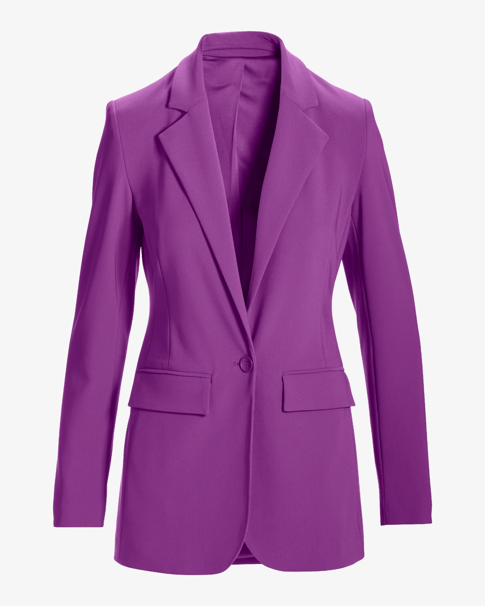 Beyond Travel Classic Boyfriend Blazer Purple Magic - Futureuc