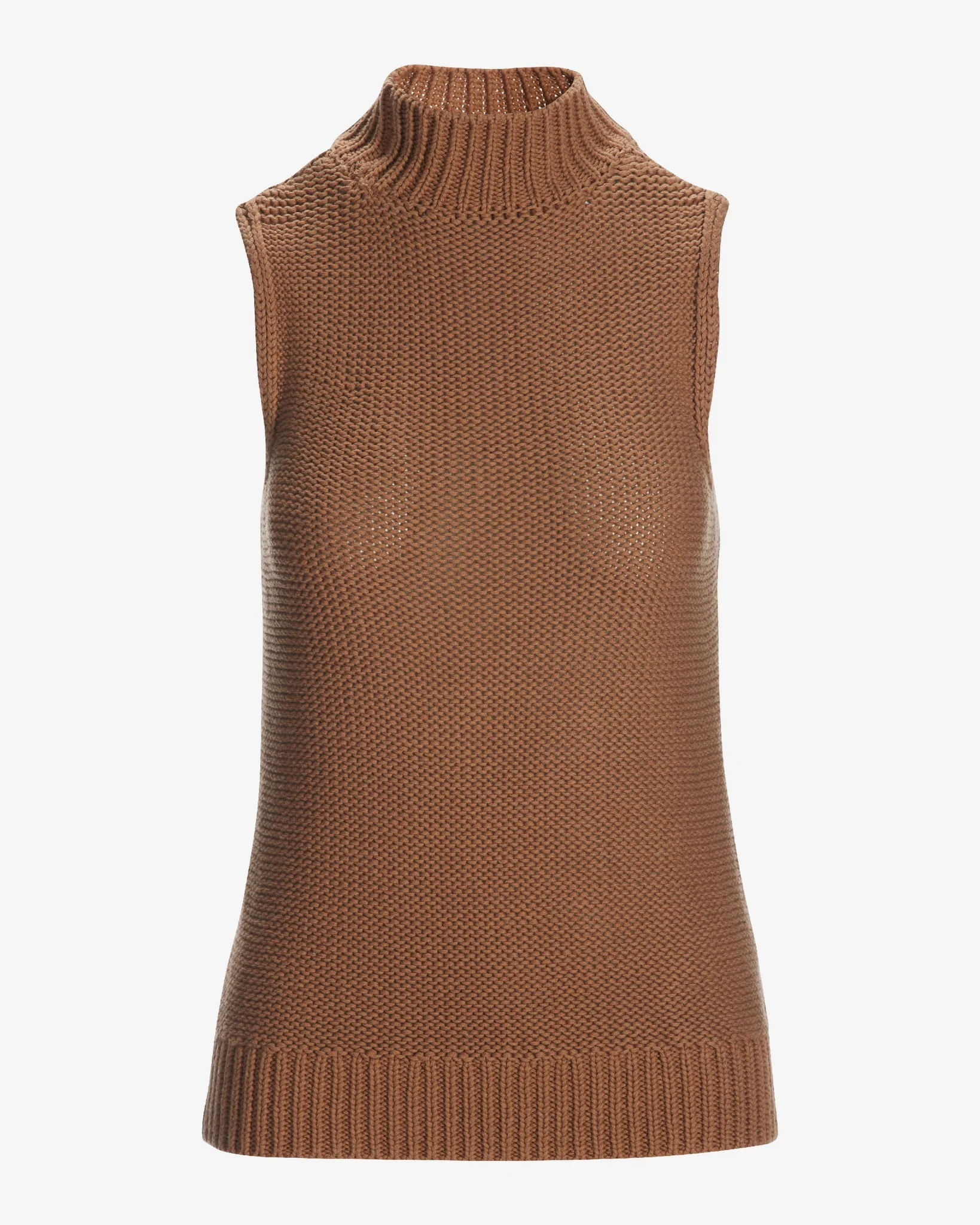 Turtleneck Sleeveless Sweater Thrush - Futureuc