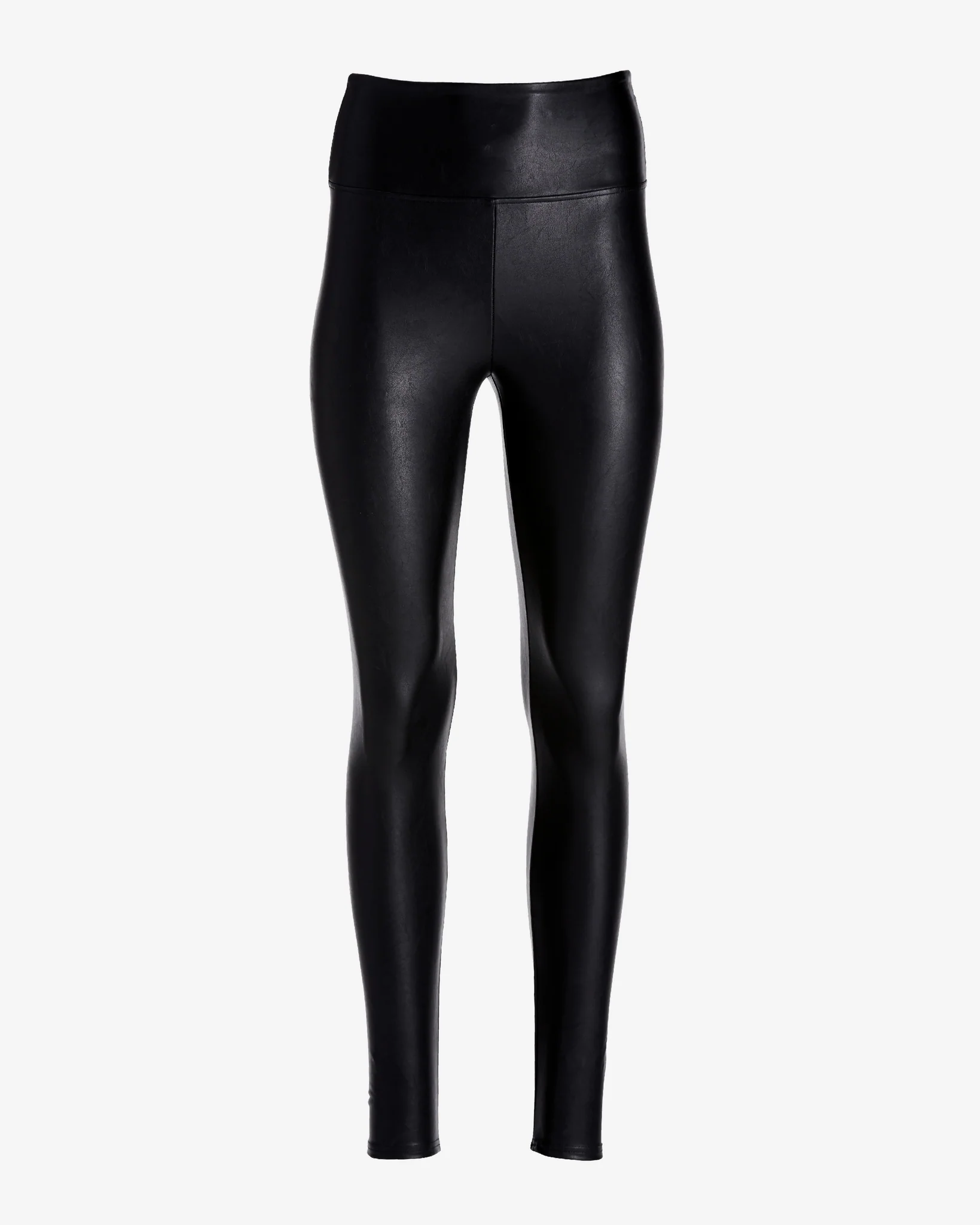 Aspen Faux Leather Pull On Legging Black - Futureuc