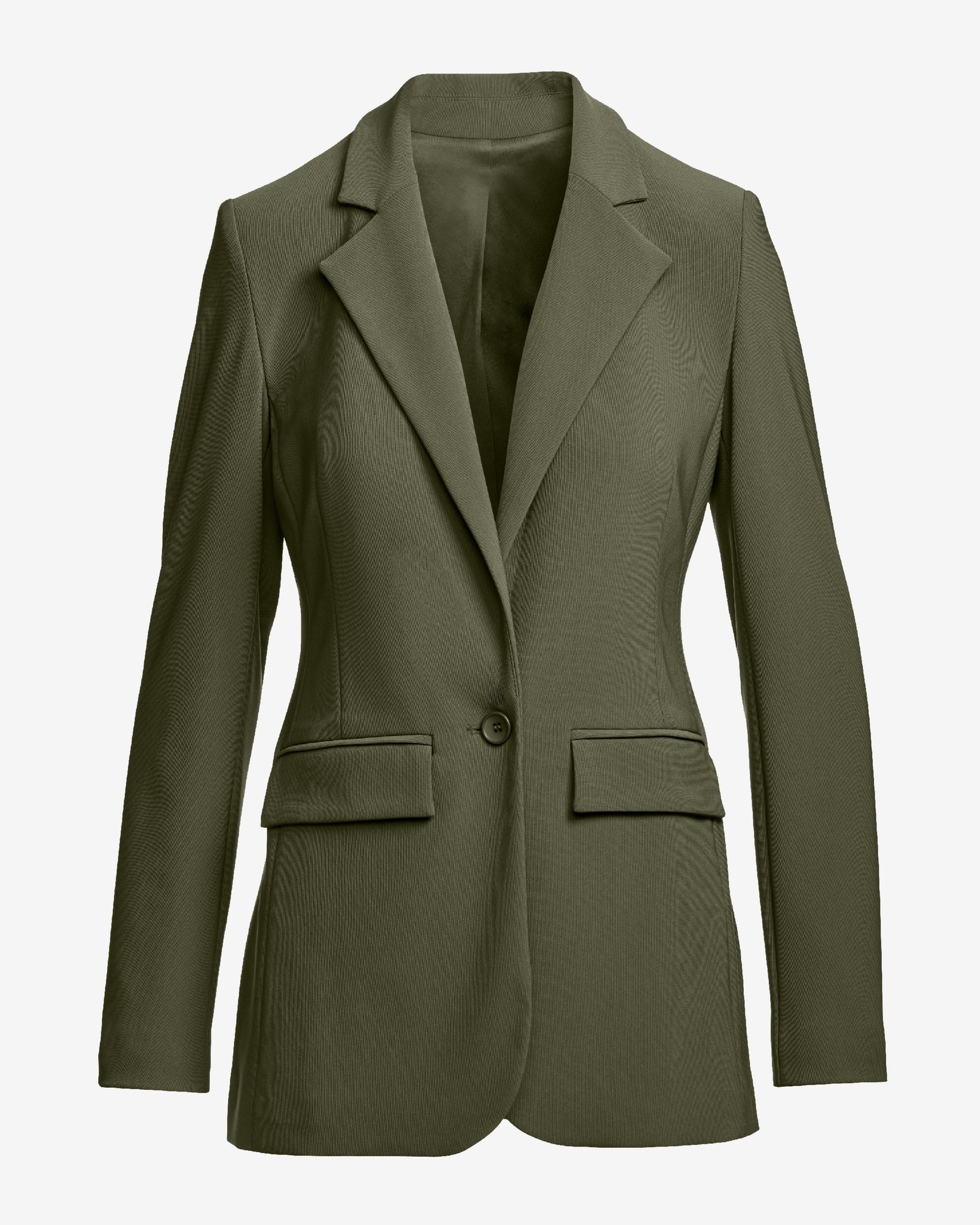 Beyond Travel Classic Boyfriend Blazer Olive Night - Futureuc