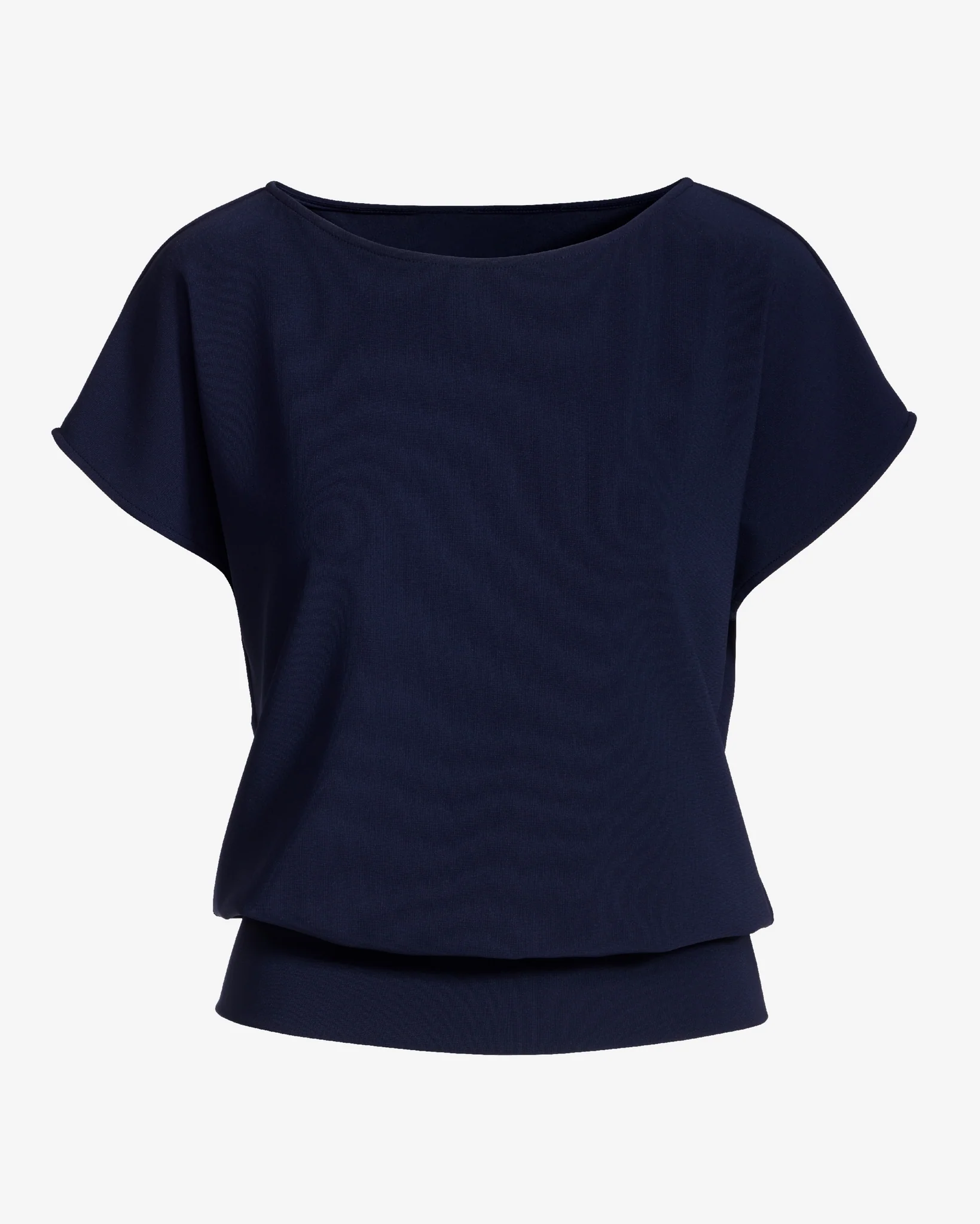 Beyond Travel Short Sleeve Blouson Top Maritime Navy - Futureuc