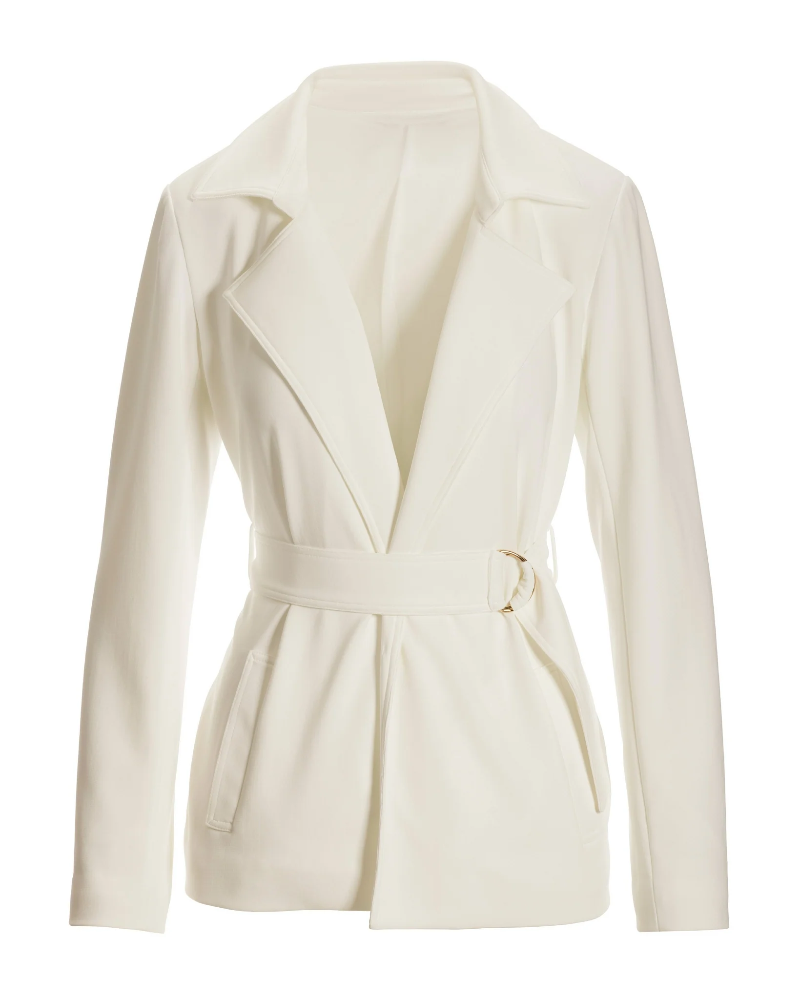 Beyond Travel Chic Wrap Jacket Ivory Coast - Futureuc