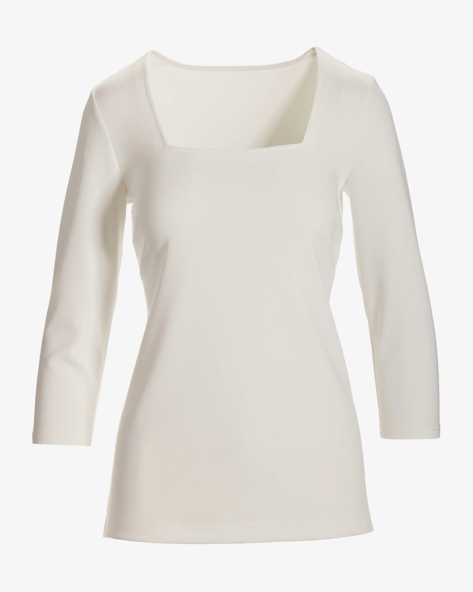 Beyond Travel Three Quarter Sleeve Top Ivory Coast - Futureuc