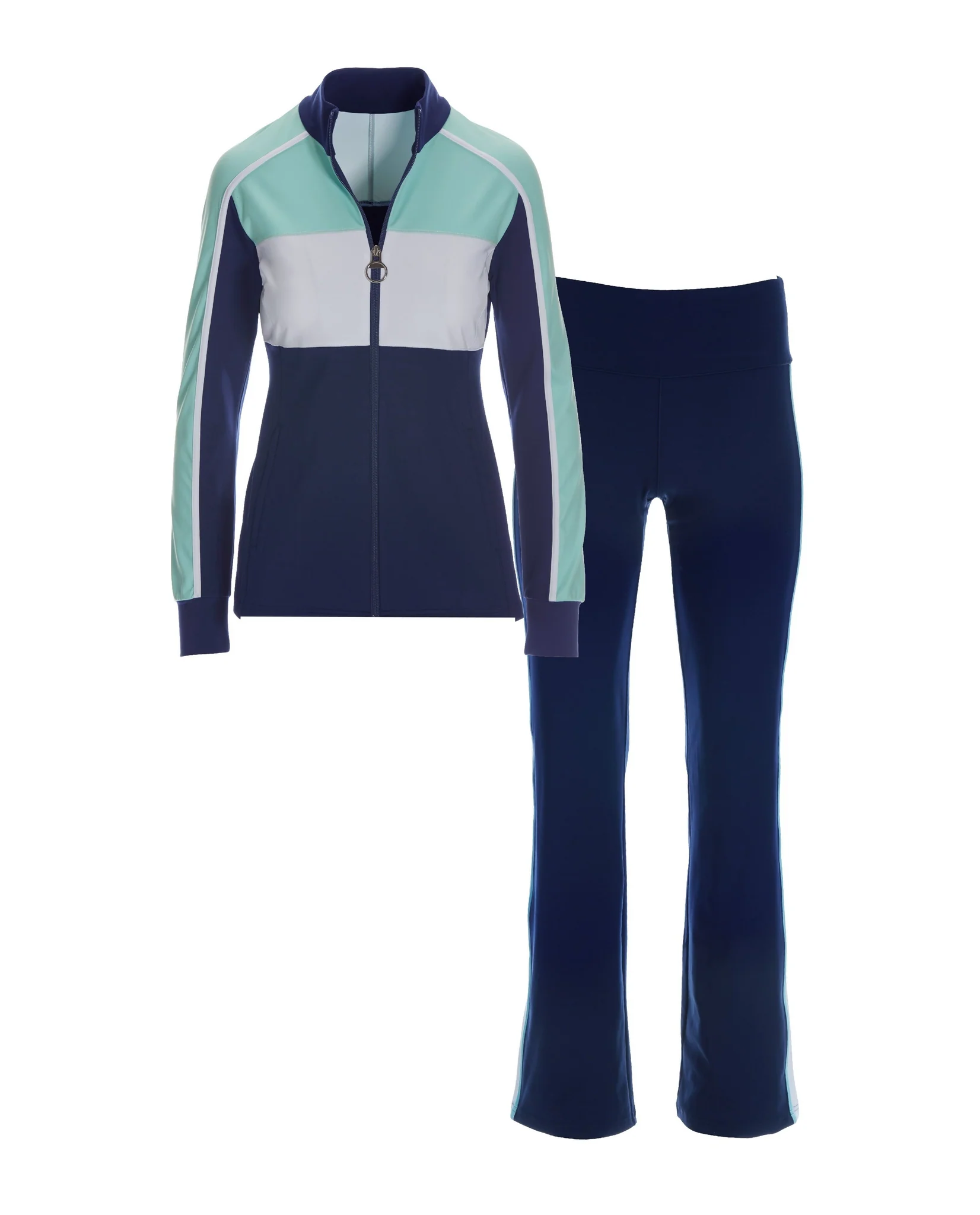 B Active Color Block Coordinating Set Navy Multi - Futureuc