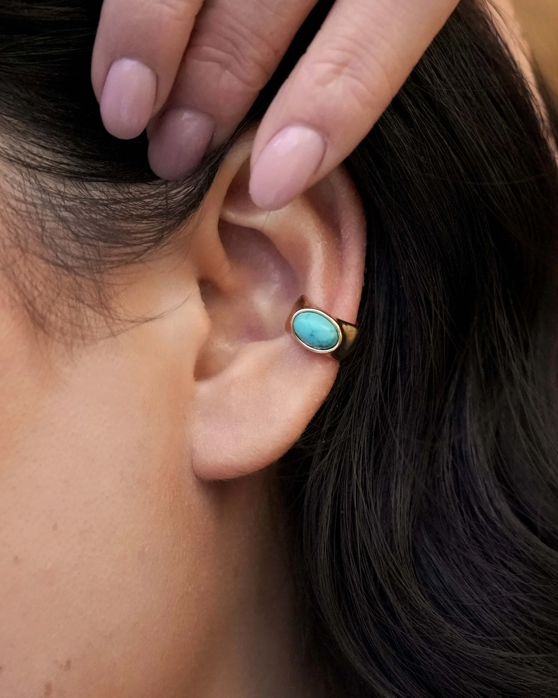 Turquoise Solstice Ear Cuff - Futureuc