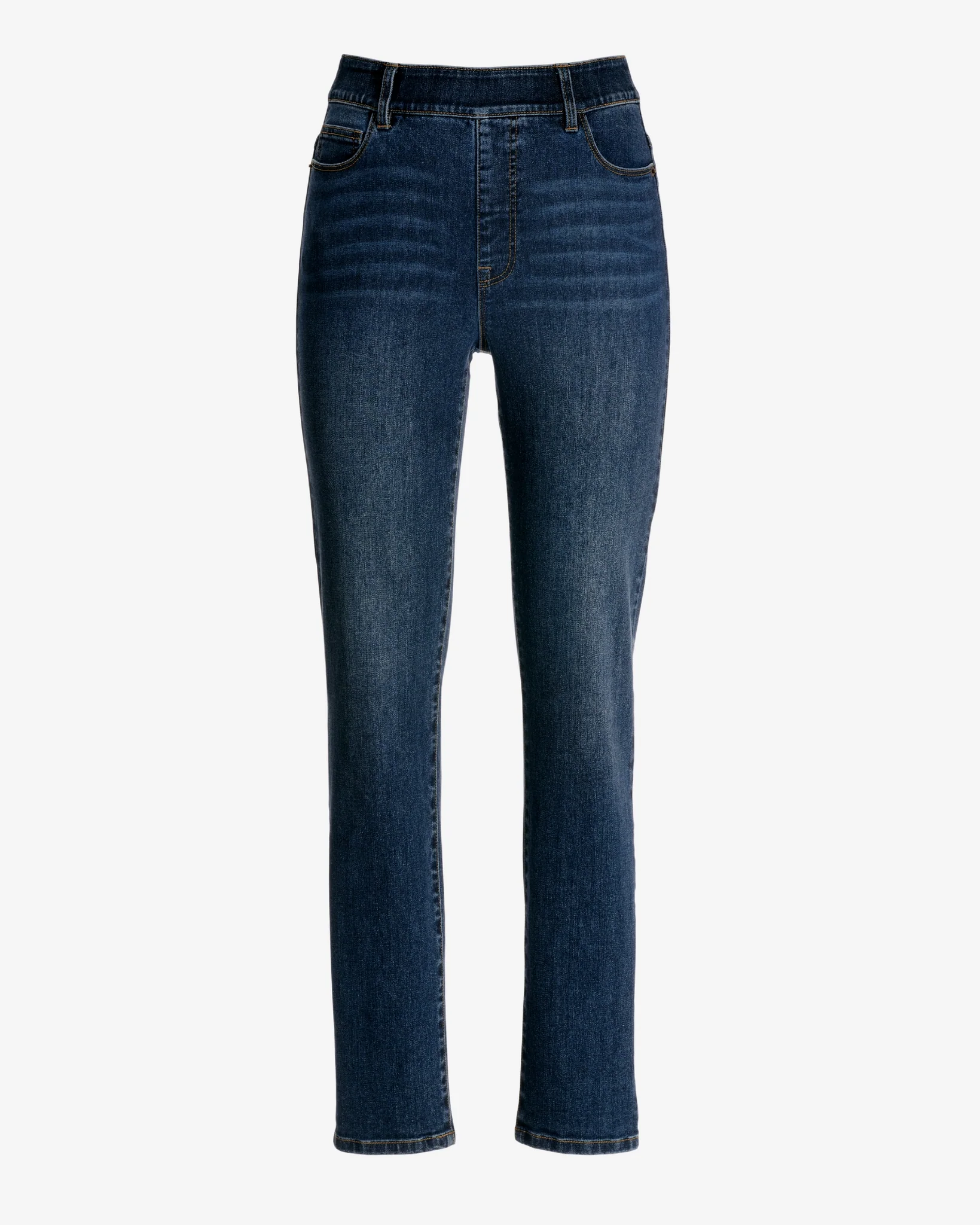 Aspen Pull-On Slim Jean Dark Blue - Futureuc