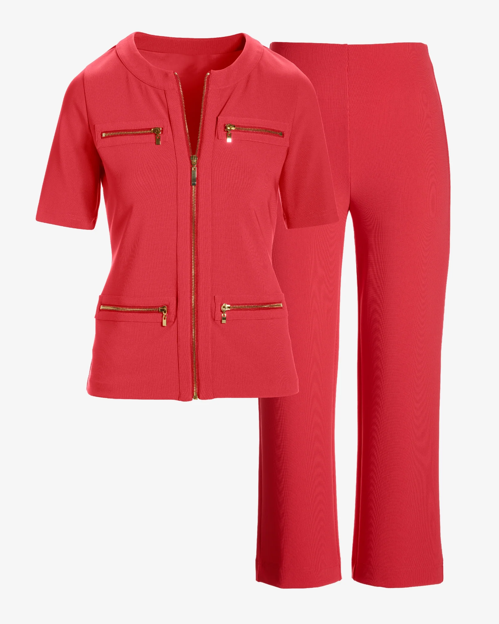 Beyond Travel Cropped Chic Coordinates Cayenne - Futureuc