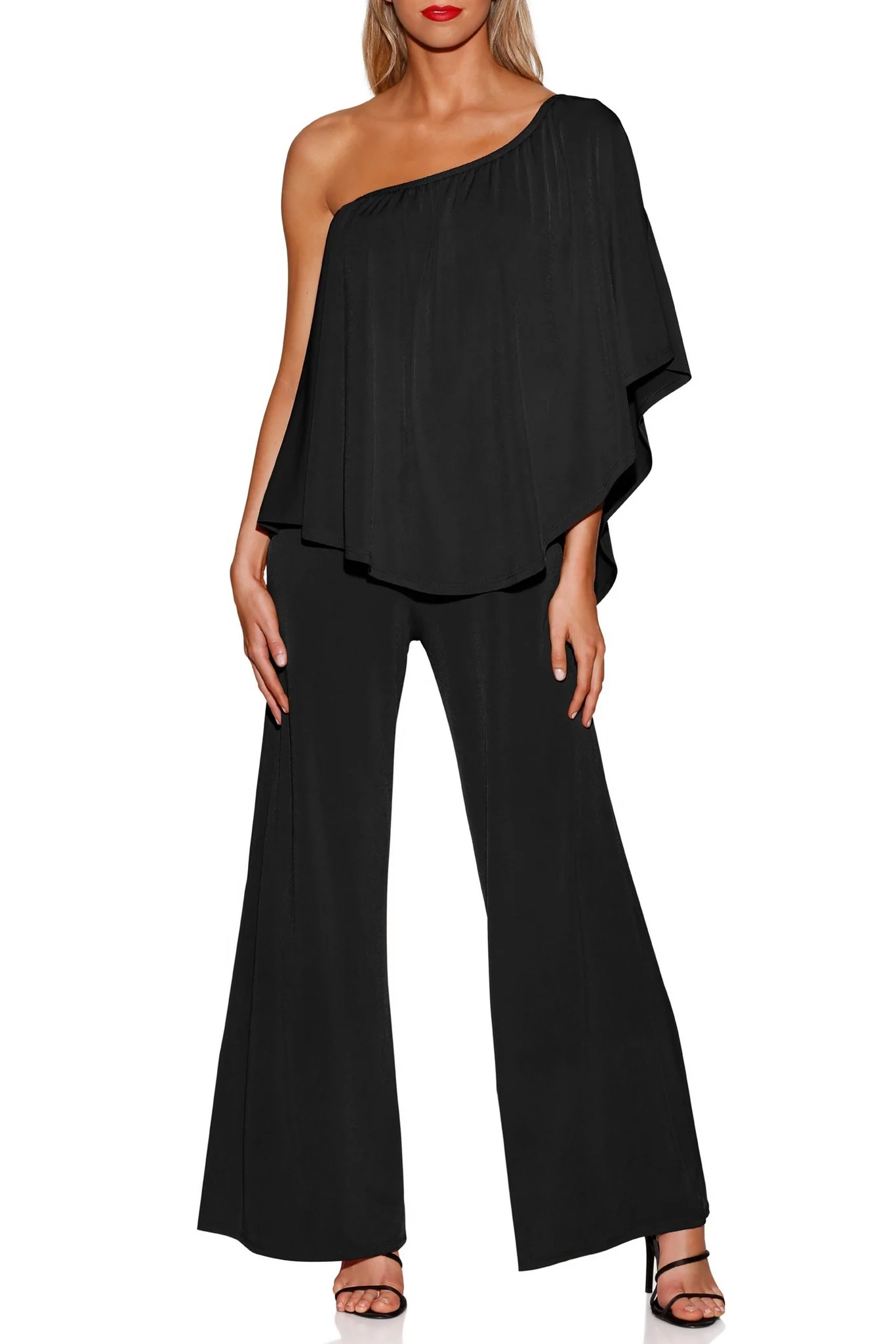 Triple Threat Jumpsuit Black - Futureuc