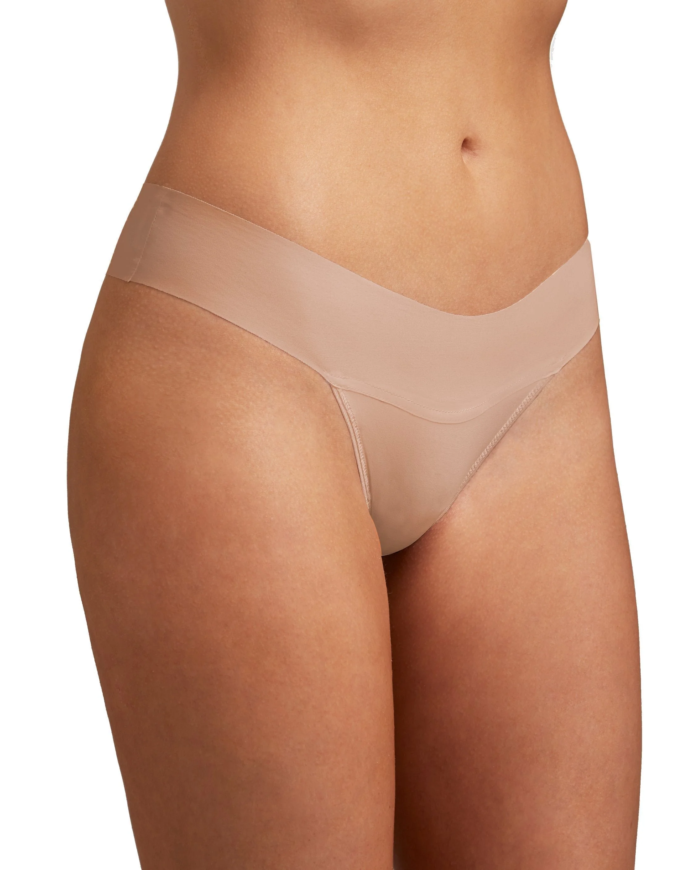 BreatheSoft Natural Rise Thong Taupe - Futureuc