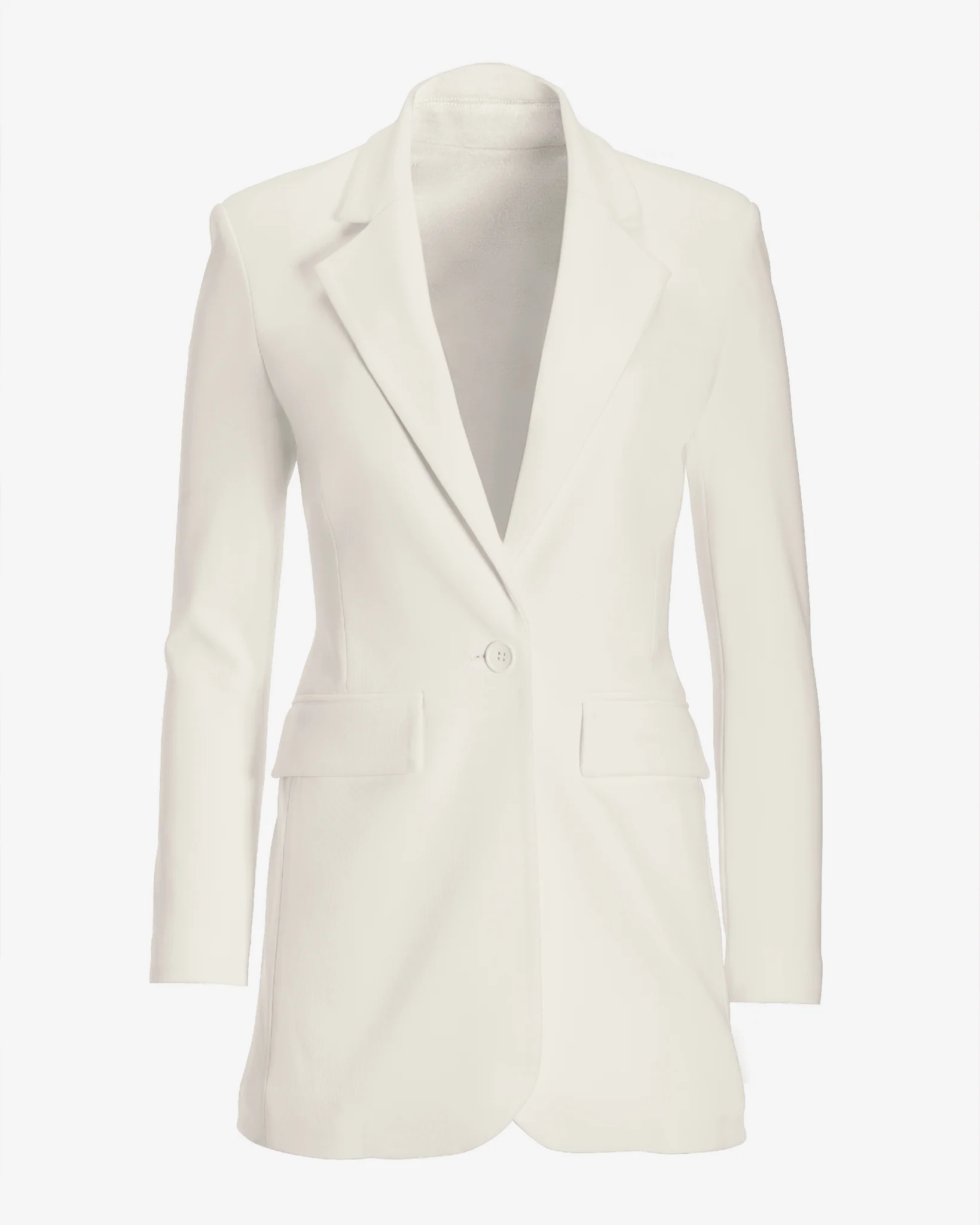 Beyond Travel Classic Boyfriend Blazer Ivory Coast - Futureuc