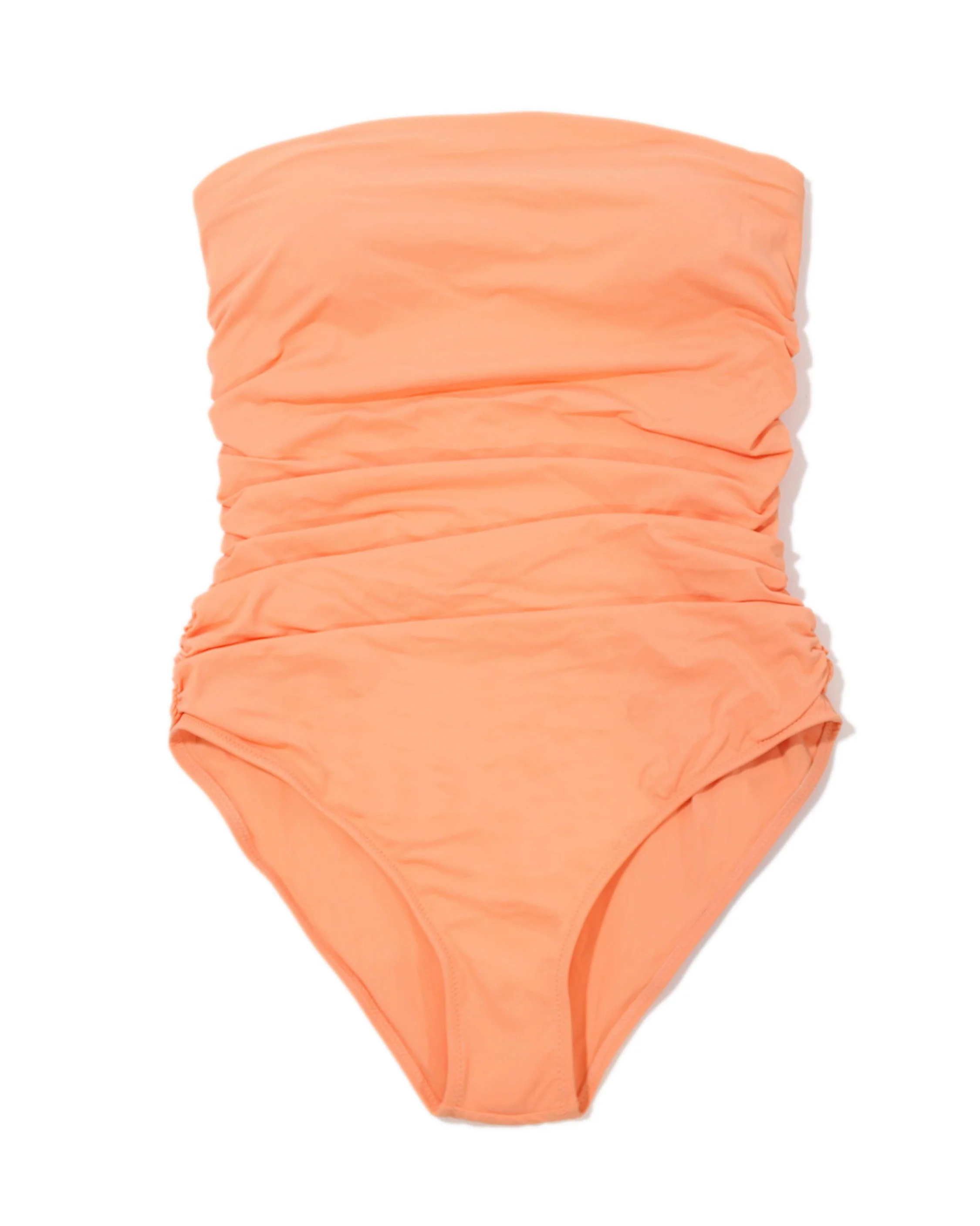 Bandeau One Piece Swimsuit Florence Orange - Futureuc