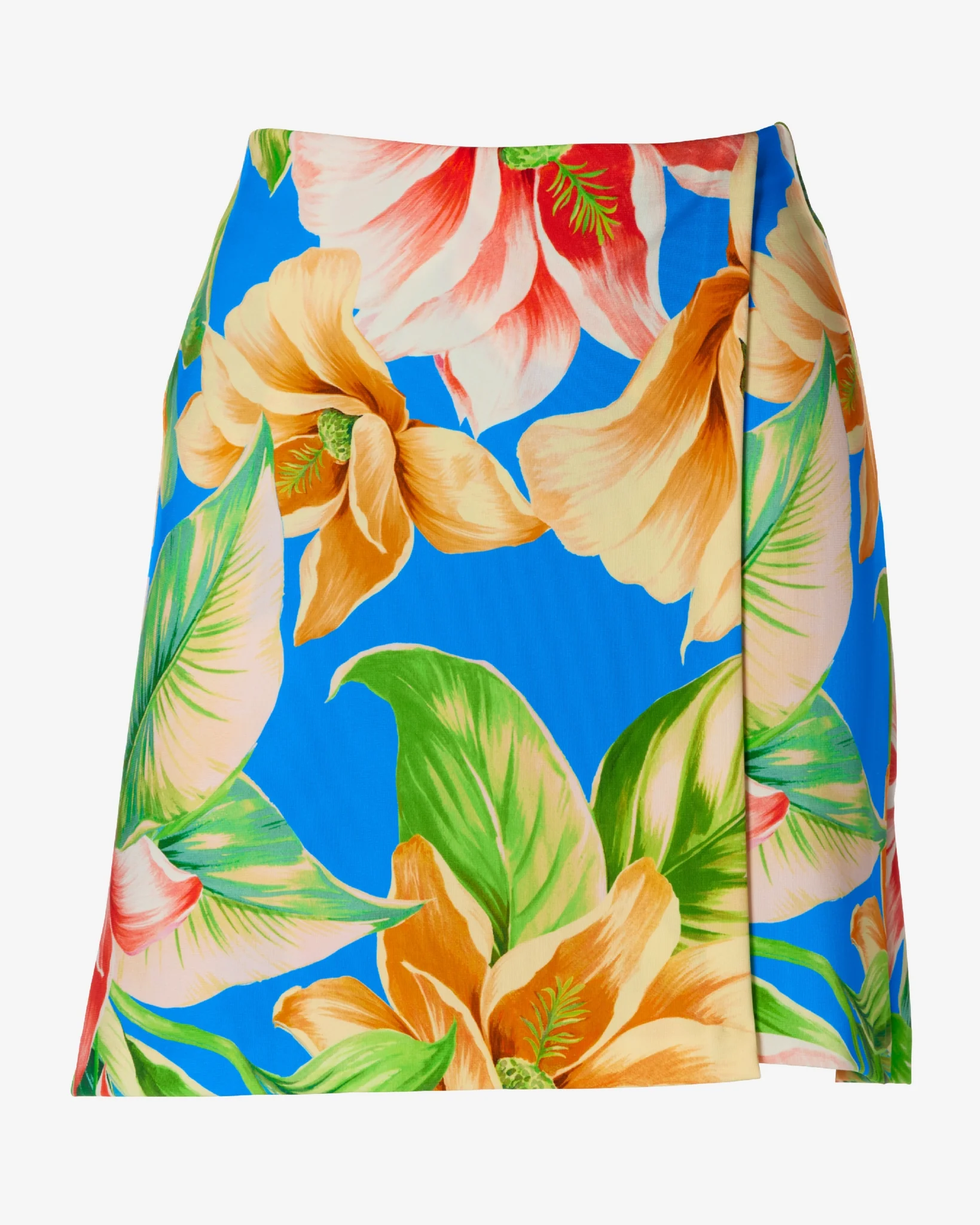 Beyond Travel Print Skort Blue Multi - Futureuc