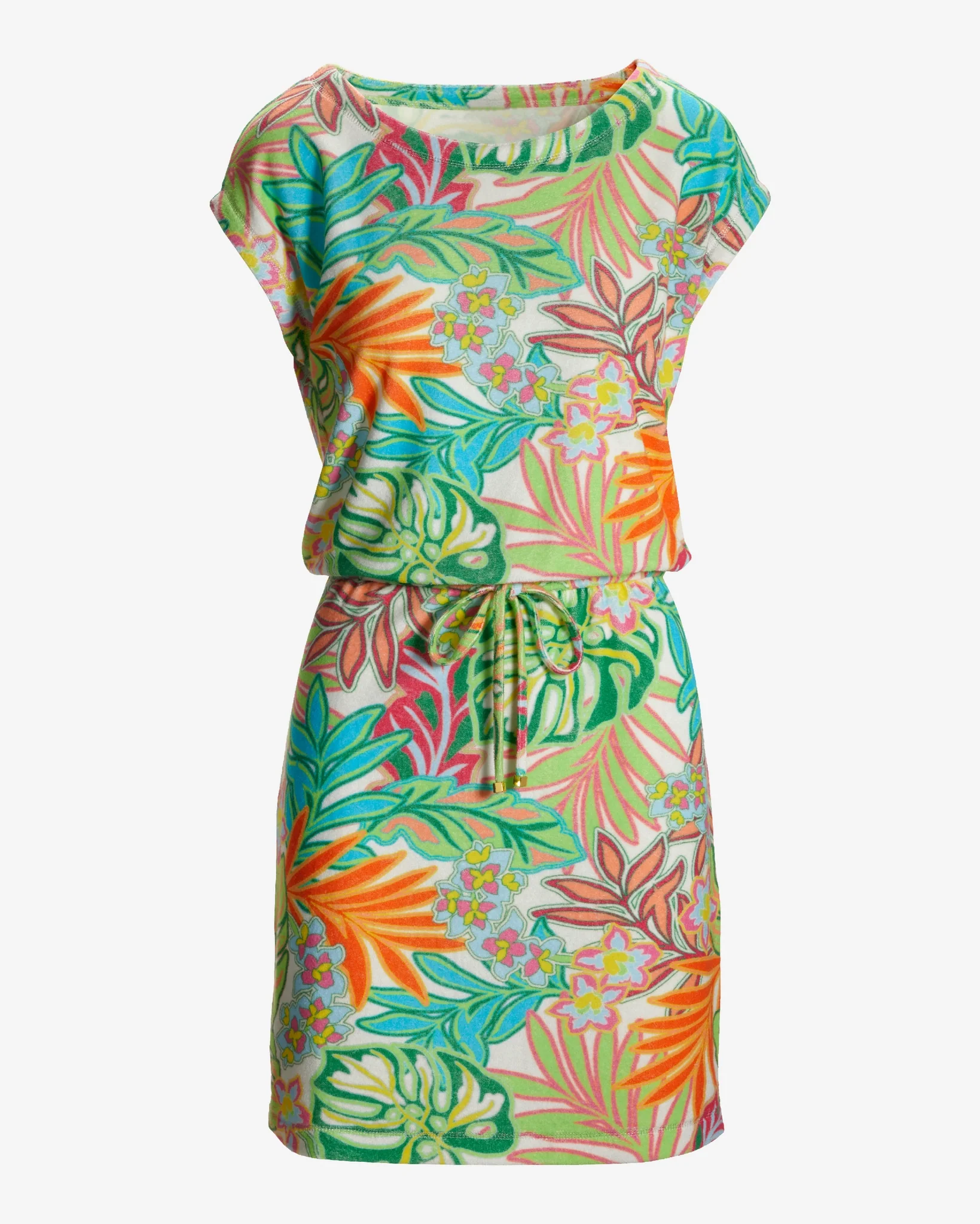Beach Terry Printed Dress Ipanema Beach - Futureuc
