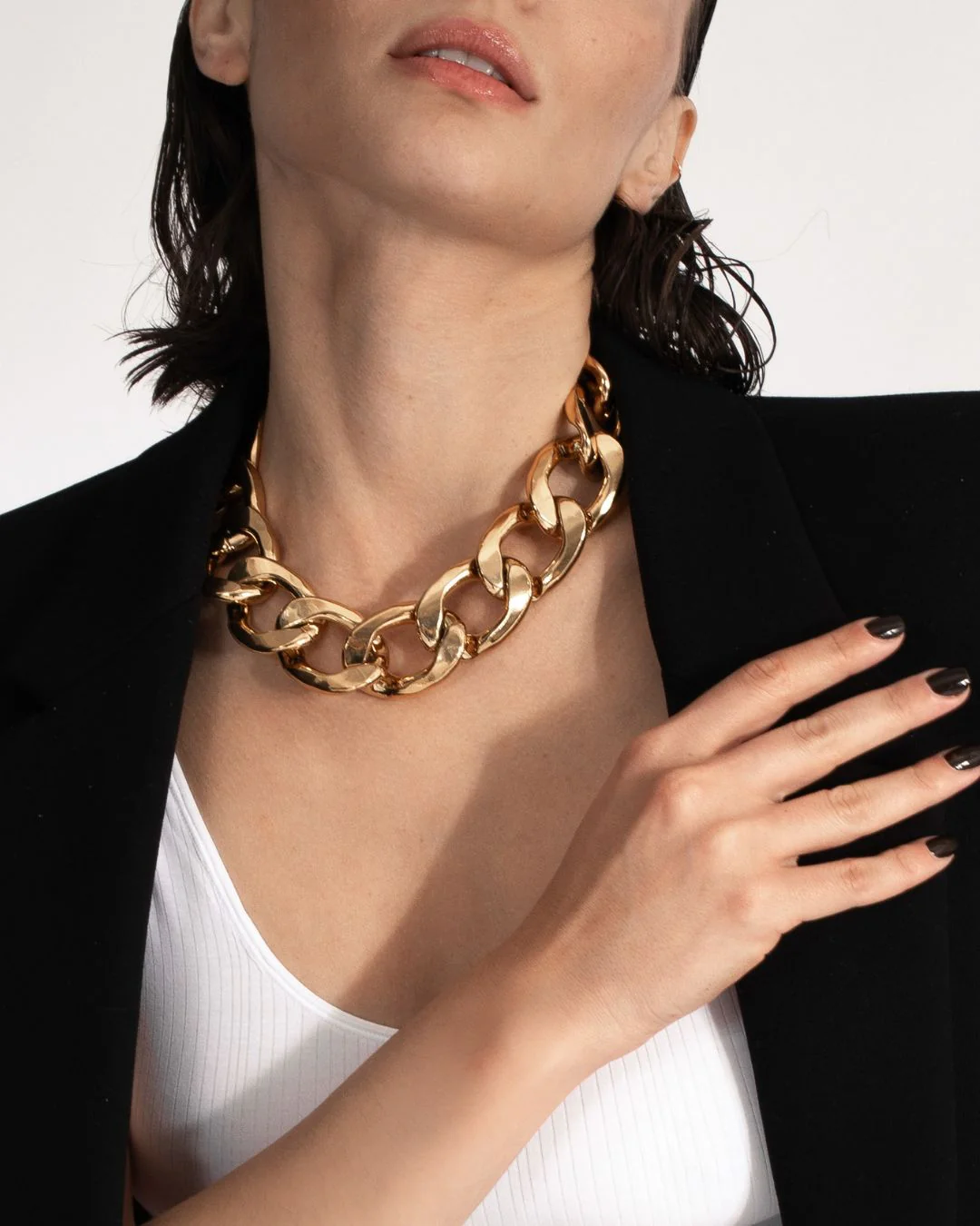 Azlin Necklace Gold - Futureuc