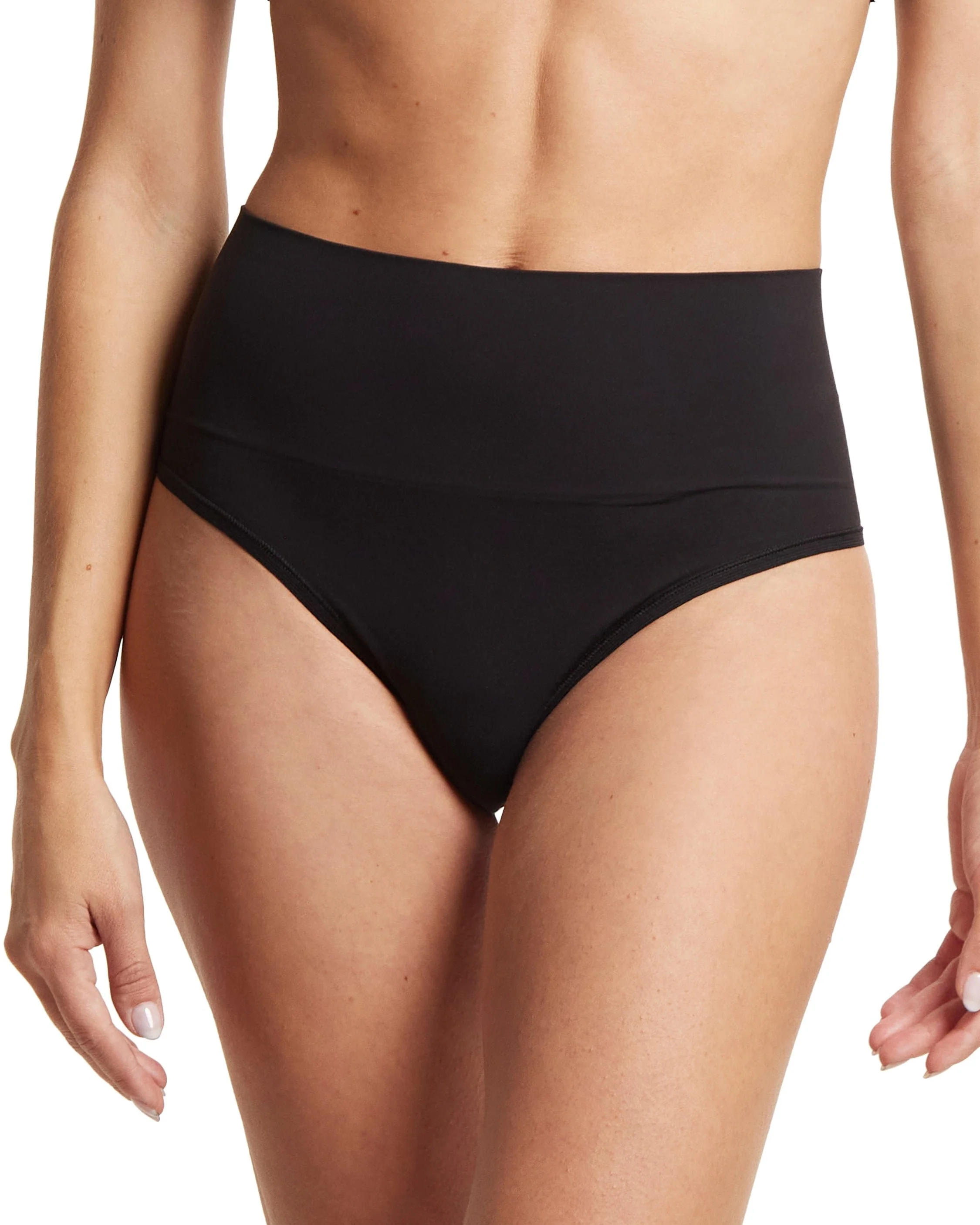 Body Midrise Thong Black - Futureuc