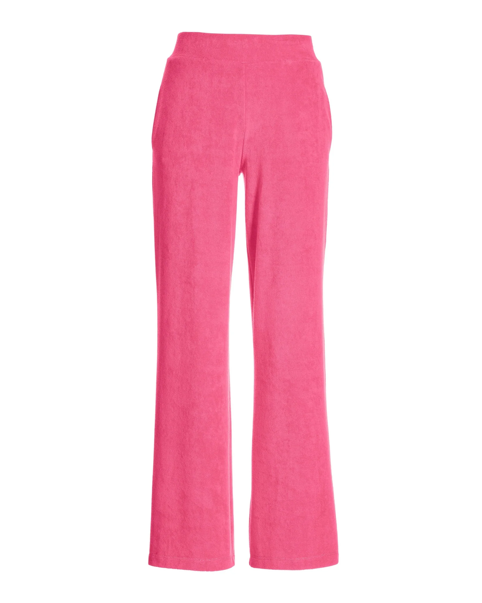 Beach Terry High Waist Wide Leg Pant Aurora Pink - Futureuc