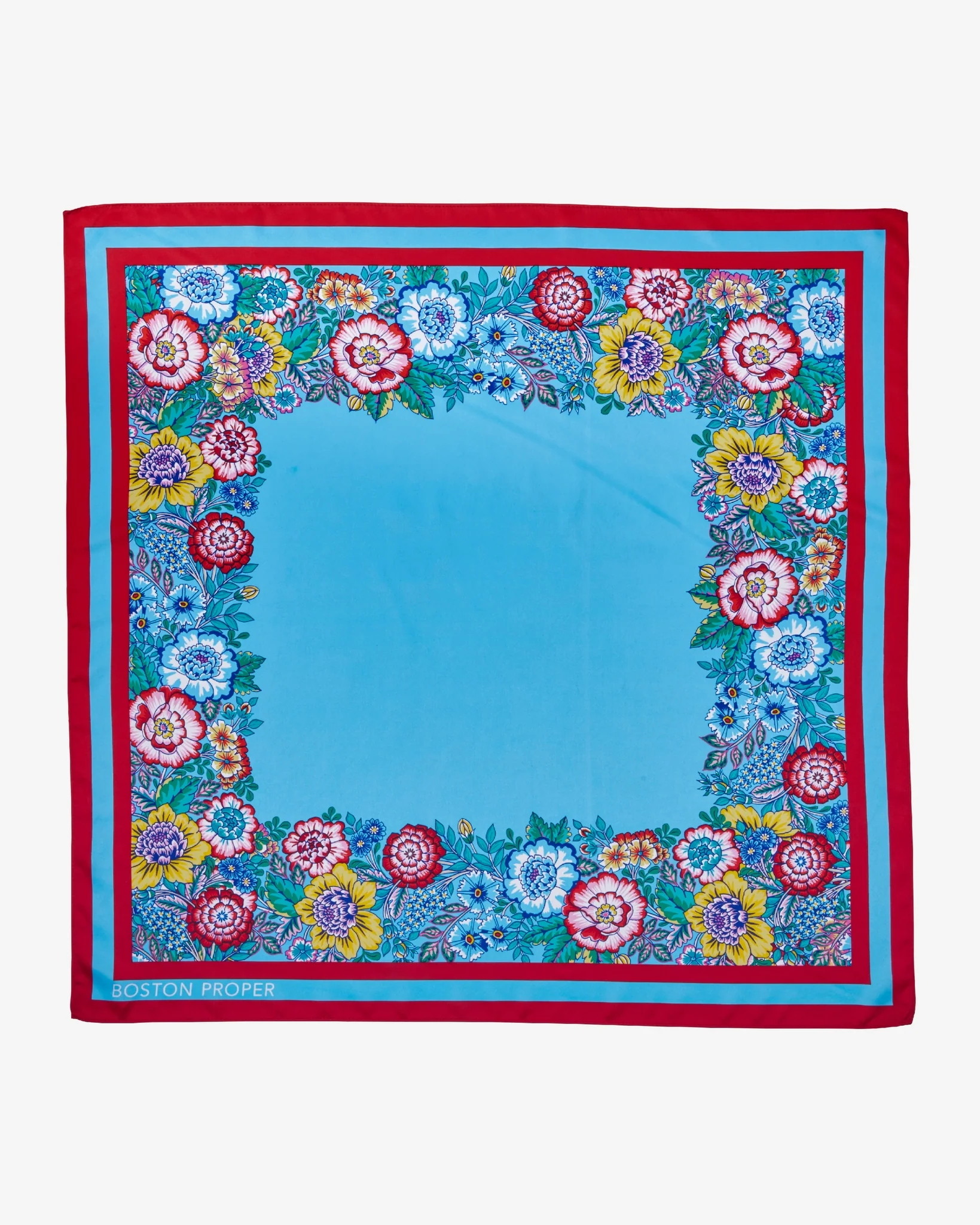 Boston Proper Printed Scarf Florence Fleur - Futureuc