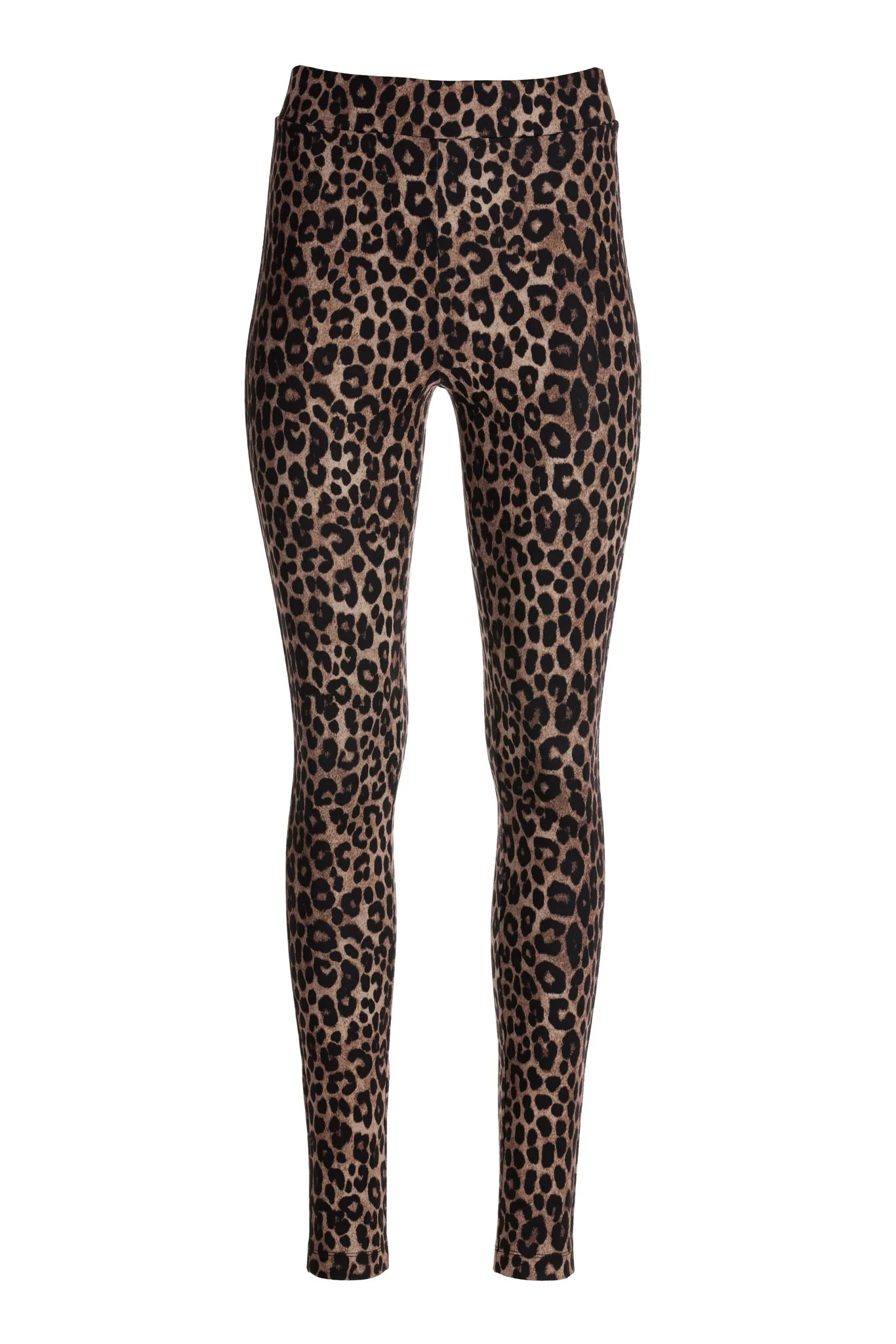 Brown Leopard Ponte Legging Brown Multi - Futureuc