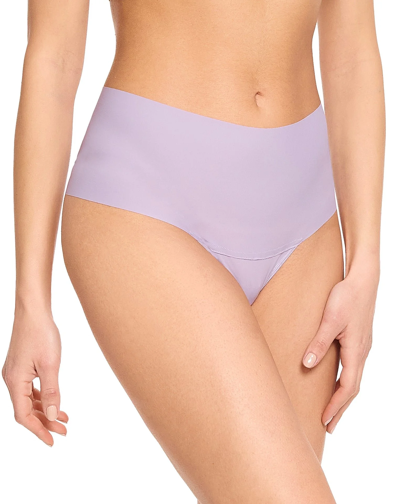 Breathesoft High Rise Thong Aromatherapy Purple - Futureuc