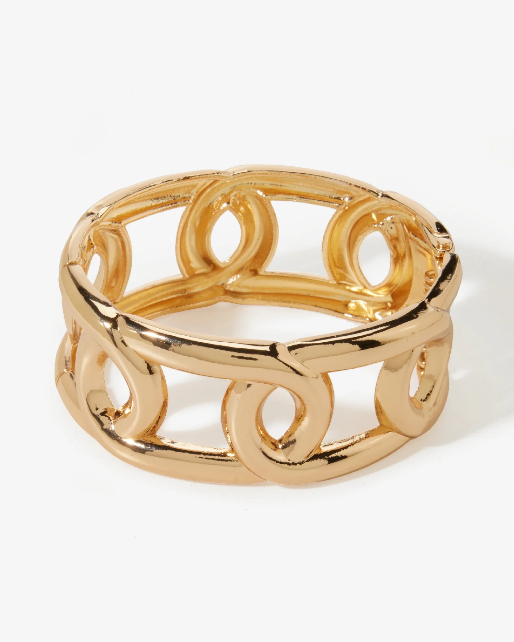 Chain Link Cuff Gold - Futureuc