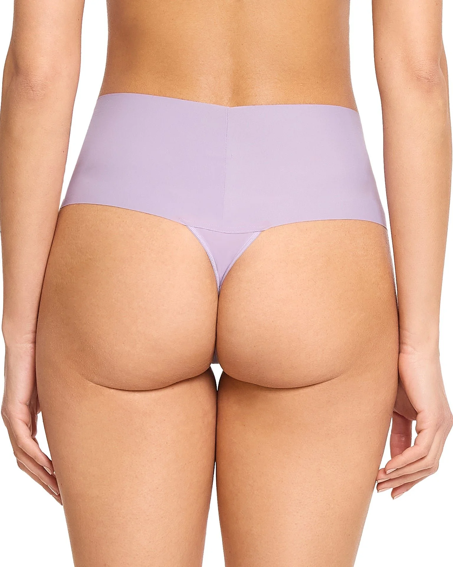 Breathesoft High Rise Thong Aromatherapy Purple - Futureuc