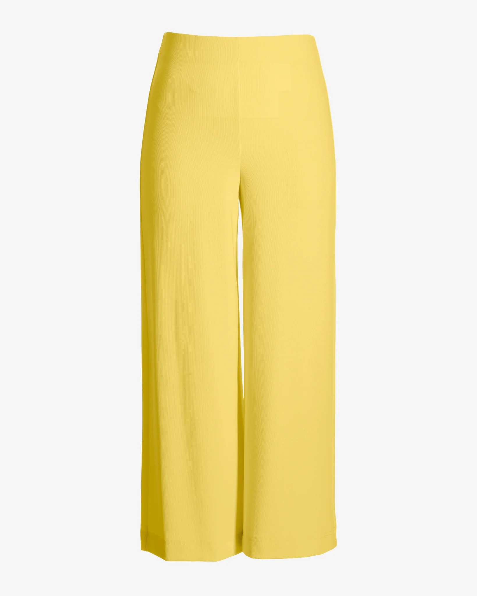 Beyond Travel Wide Leg Crop Pant Lemon Drop - Futureuc
